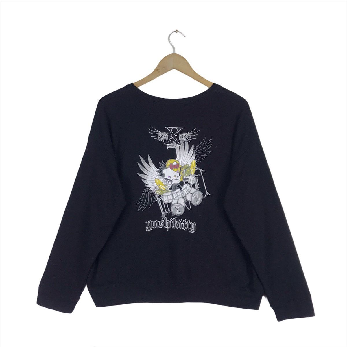Cartoon Network × Japanese Brand Vintage Yoshikitty X Japan Sweatshirt Crwwneck Size US M / EU 48-50 / 2 - 1 Thumbnail