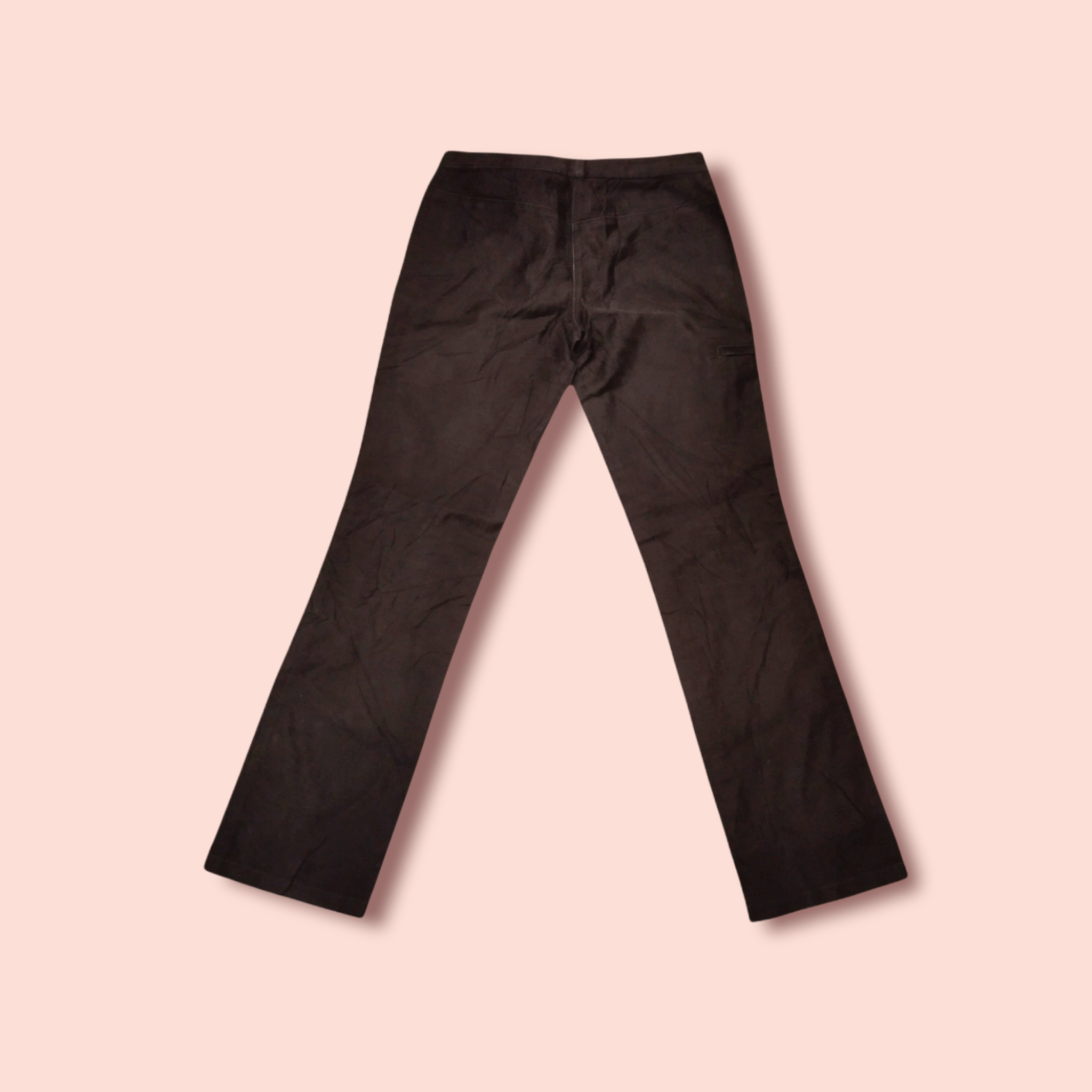 Prada × Vintage VINTAGE PRADA DARK BROWN CASUAL PANTS Size US 28 / EU 44 - 8 Thumbnail