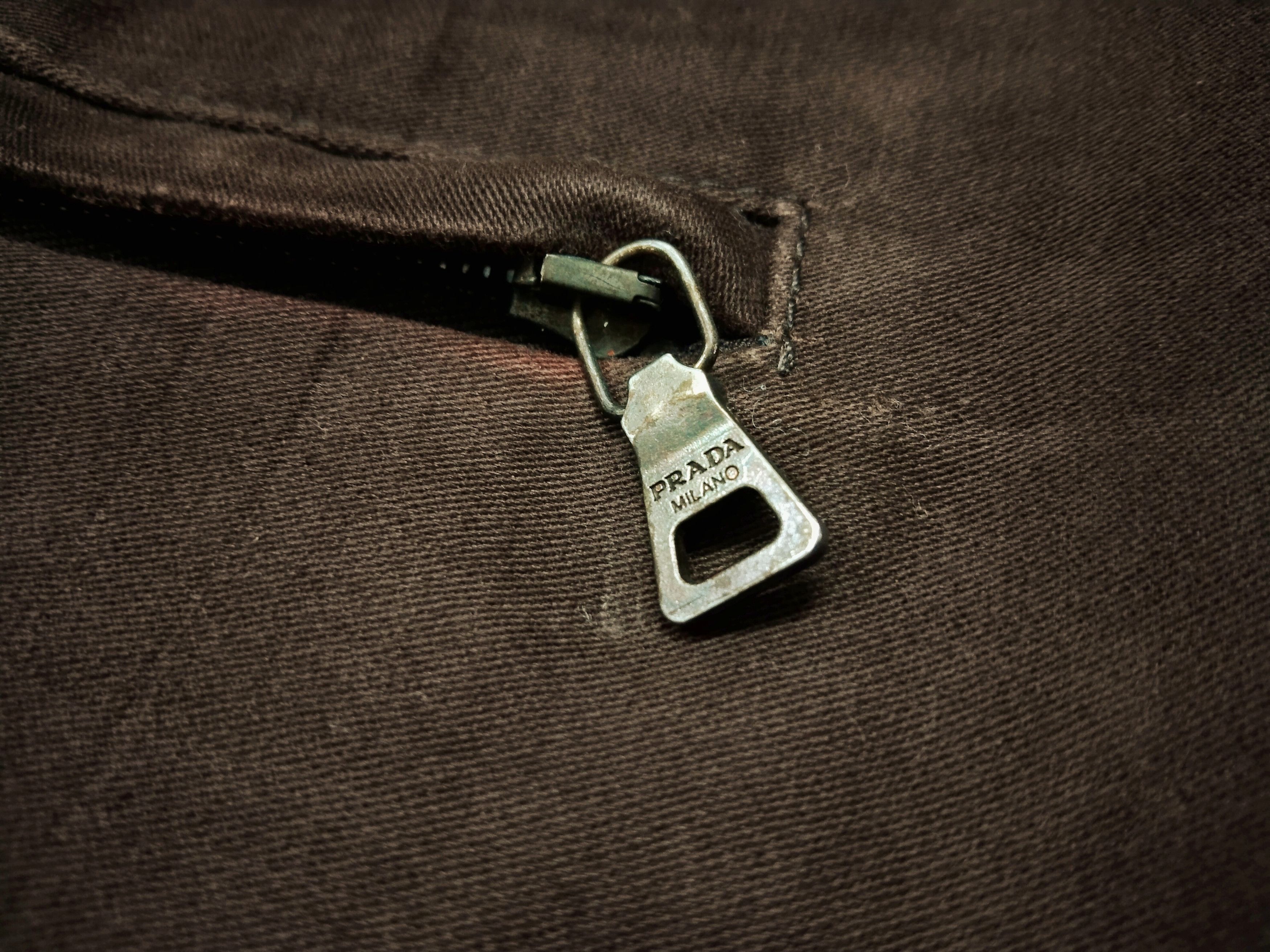 Prada × Vintage VINTAGE PRADA DARK BROWN CASUAL PANTS Size US 28 / EU 44 - 23 Thumbnail