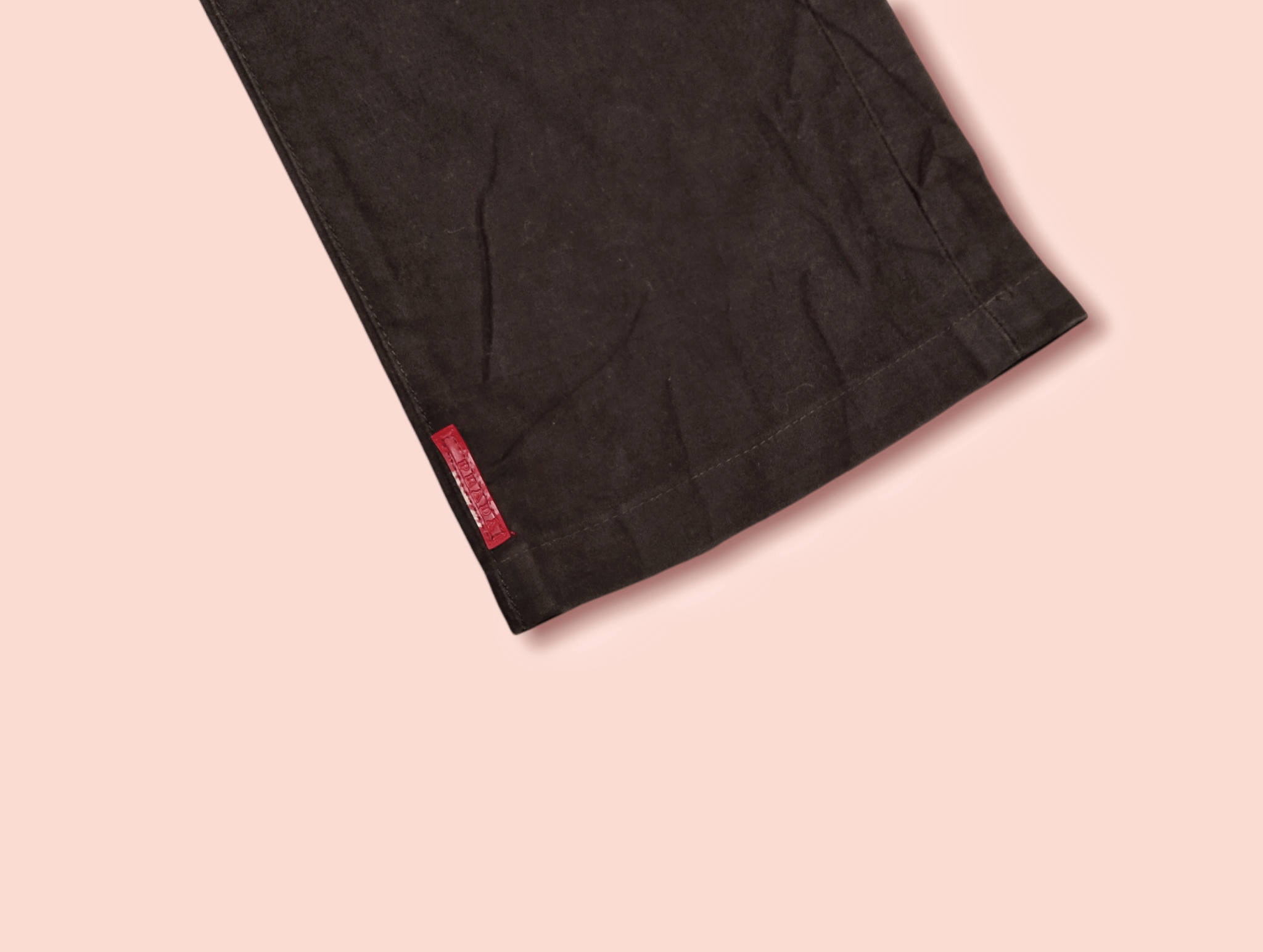 Prada × Vintage VINTAGE PRADA DARK BROWN CASUAL PANTS Size US 28 / EU 44 - 3 Thumbnail