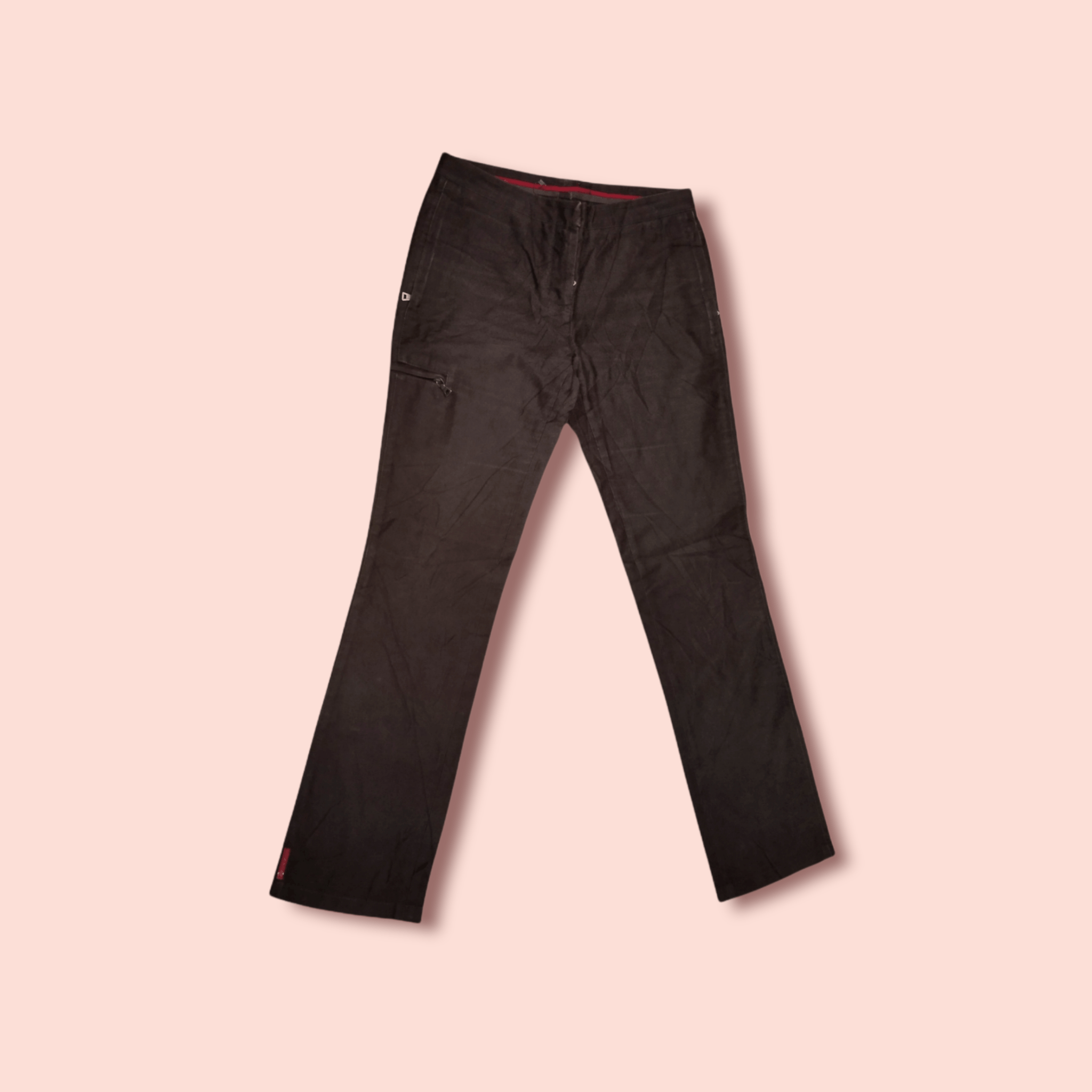 Prada × Vintage VINTAGE PRADA DARK BROWN CASUAL PANTS Size US 28 / EU 44 - 7 Thumbnail