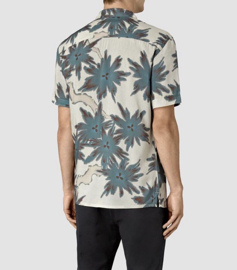 Allsaints Allsaints Zapata Shirt Camp collar Hawaiian Floral Size US M / EU 48-50 / 2 - 2 Thumbnail