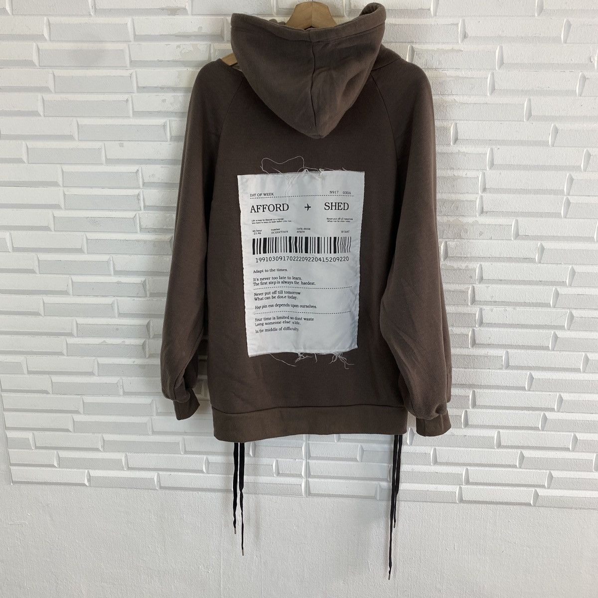 Designer Flight Tickets Sweater Hoodies Size S / US 4 / IT 40 - 1 Thumbnail