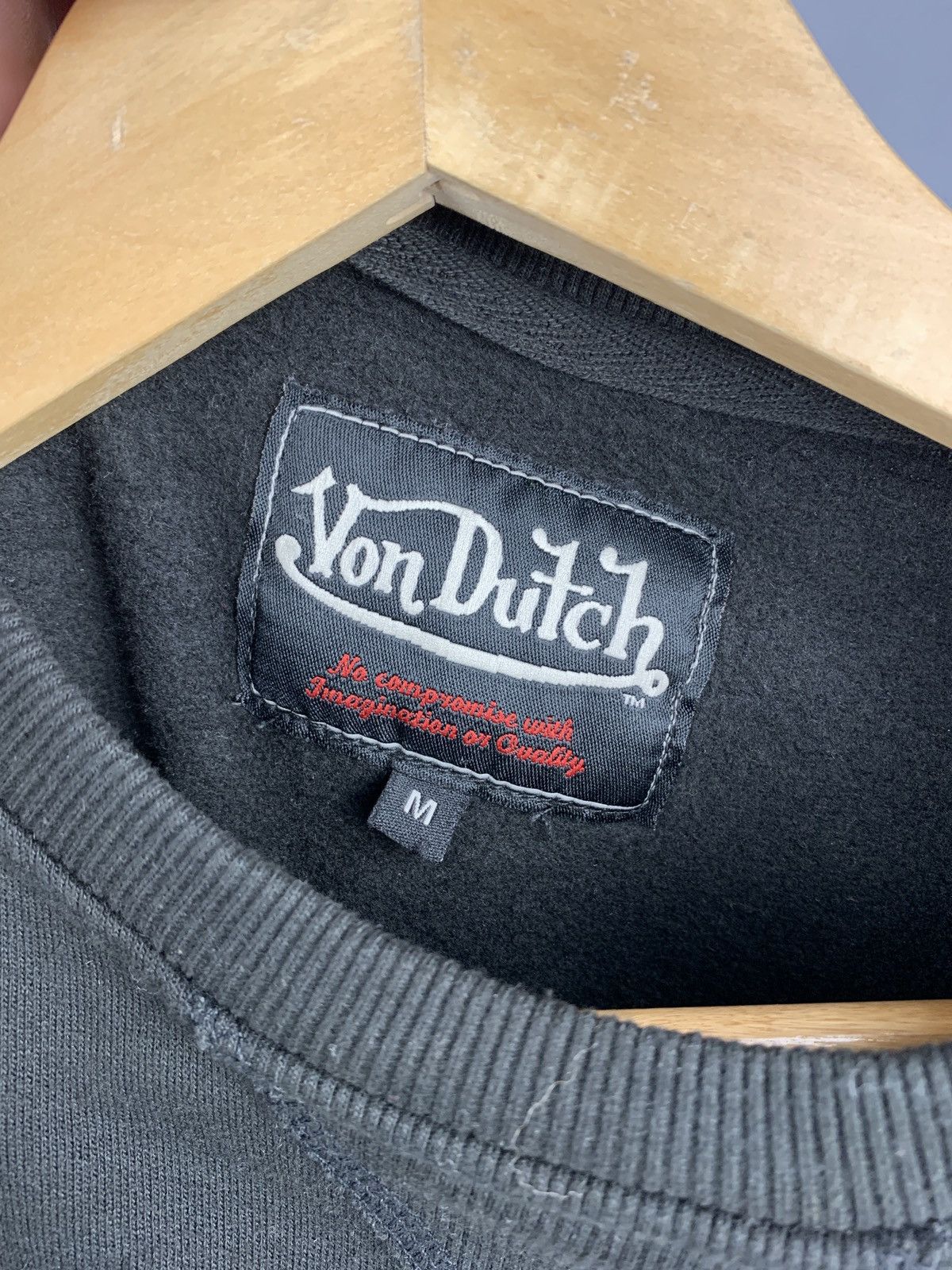 Vintage Von Dutch Big Logo Sweatshirt Size US M / EU 48-50 / 2 - 4 Thumbnail