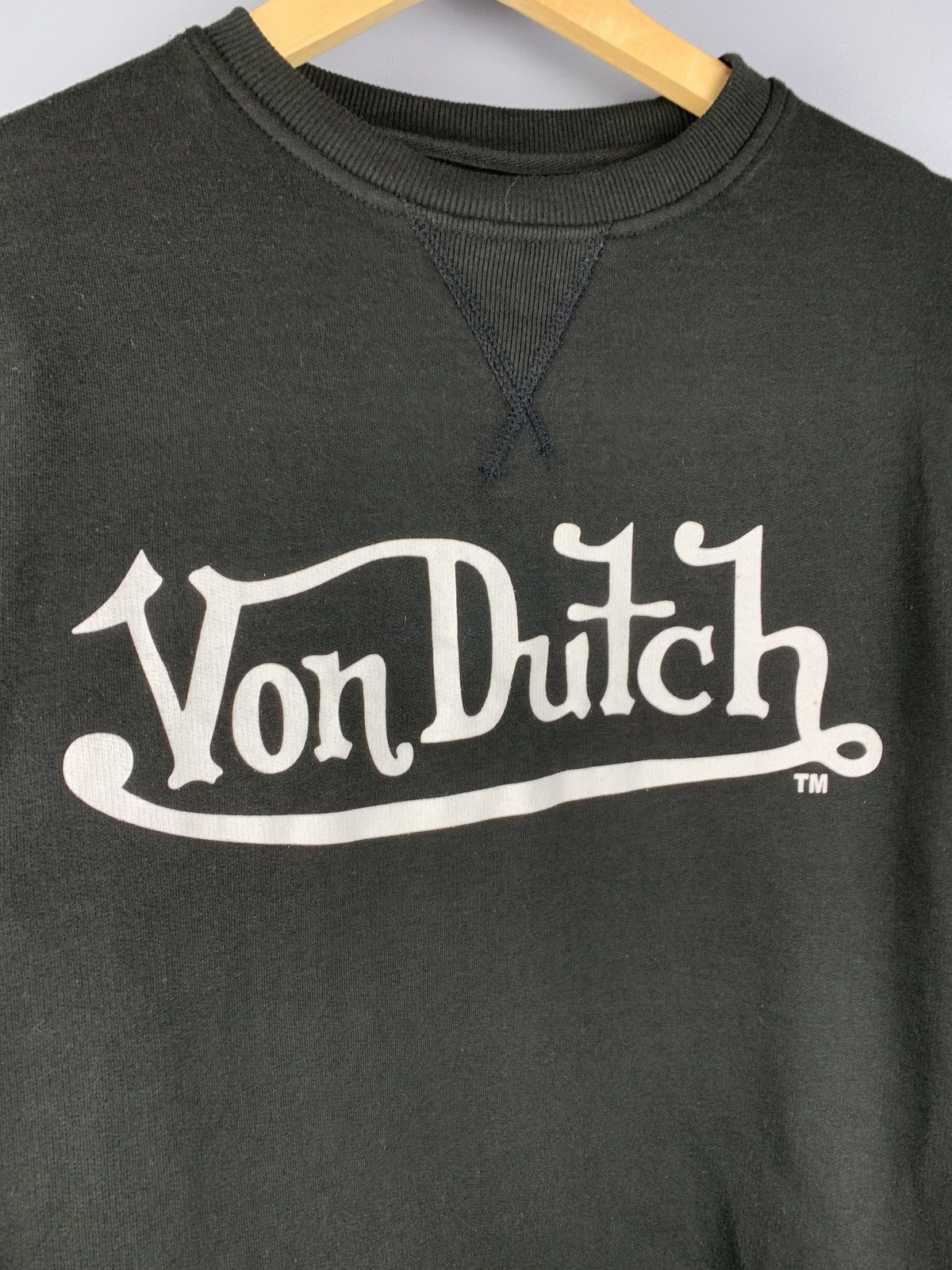Vintage Von Dutch Big Logo Sweatshirt Size US M / EU 48-50 / 2 - 5 Thumbnail