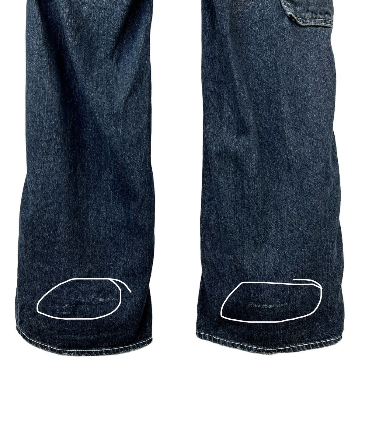 Japanese Brand Carpenter Pants Jeans Free Gate Size US 37 - 15 Thumbnail
