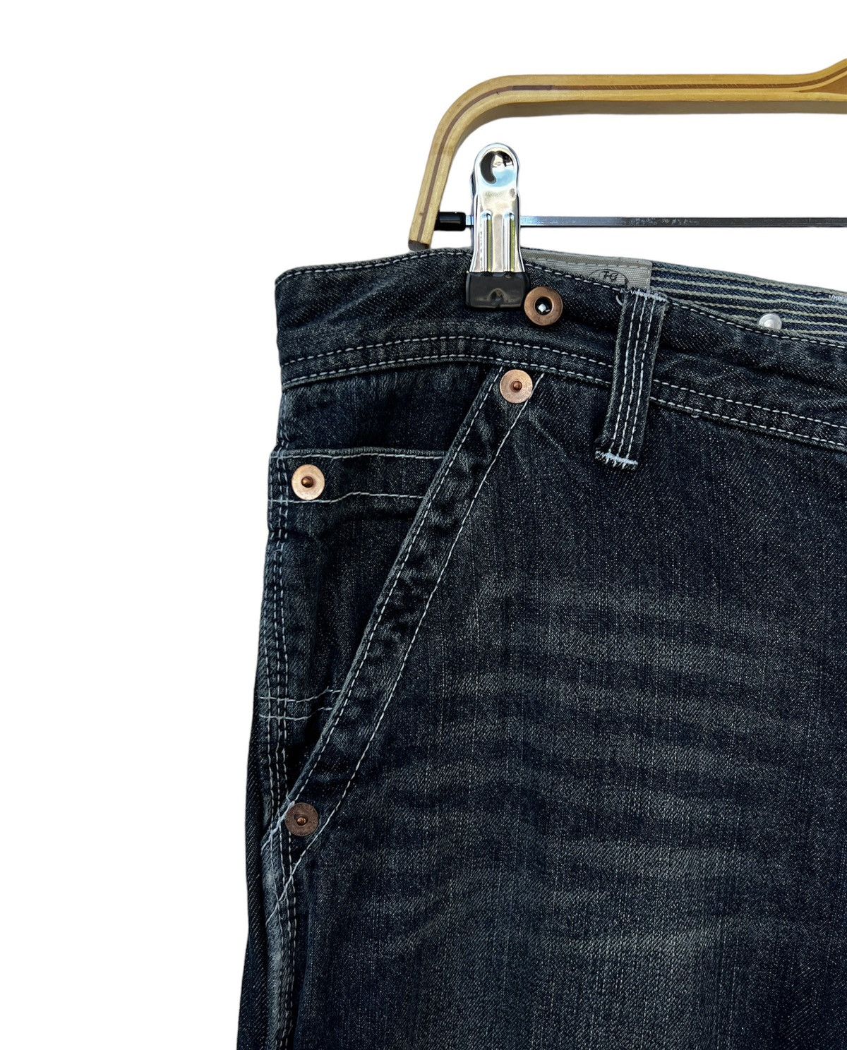 Japanese Brand Carpenter Pants Jeans Free Gate Size US 37 - 5 Thumbnail