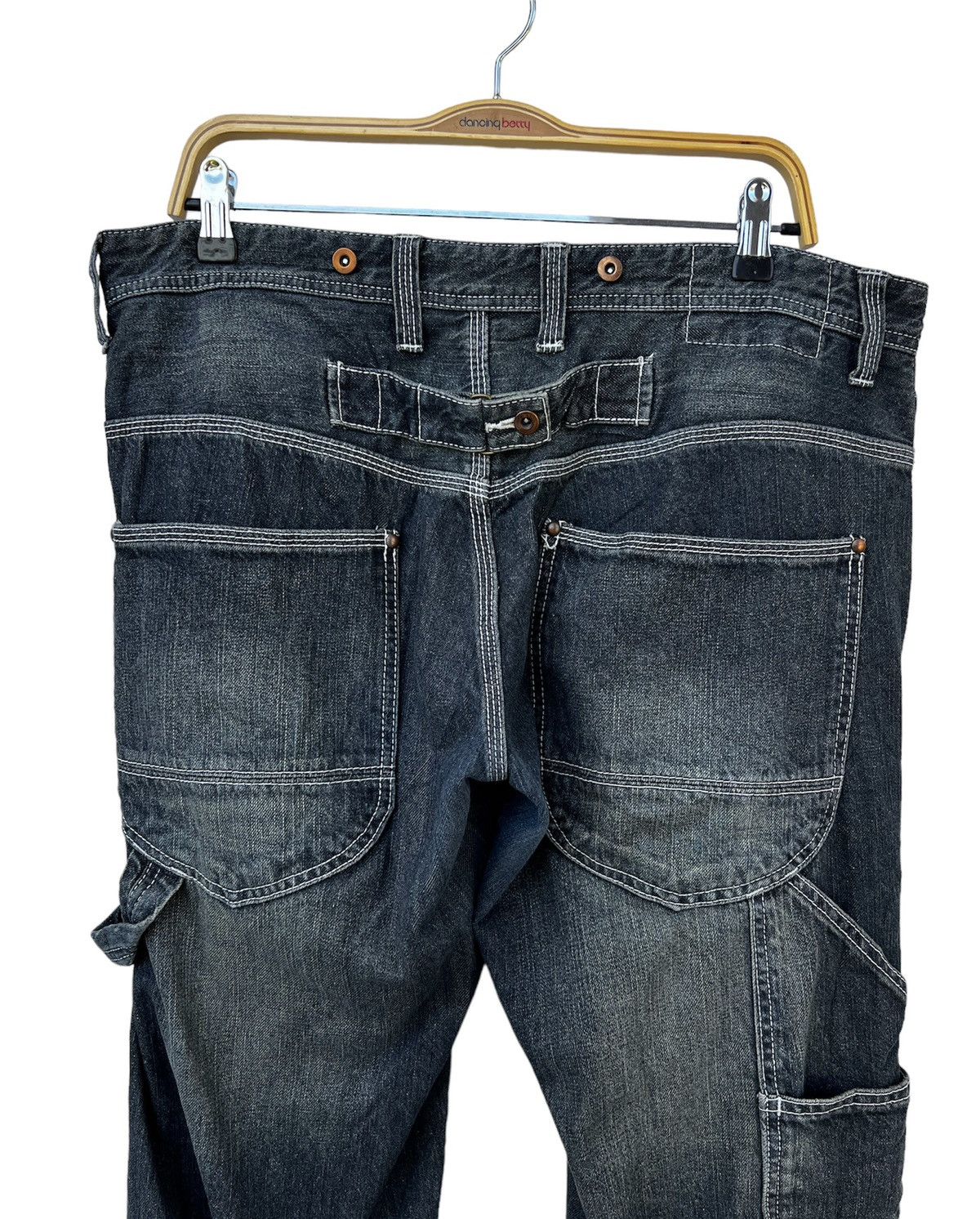 Japanese Brand Carpenter Pants Jeans Free Gate Size US 37 - 12 Thumbnail