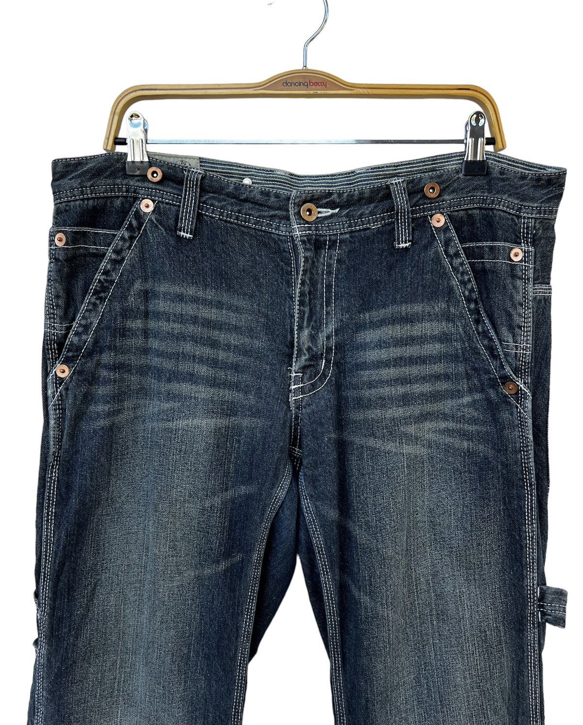 Japanese Brand Carpenter Pants Jeans Free Gate Size US 37 - 4 Thumbnail