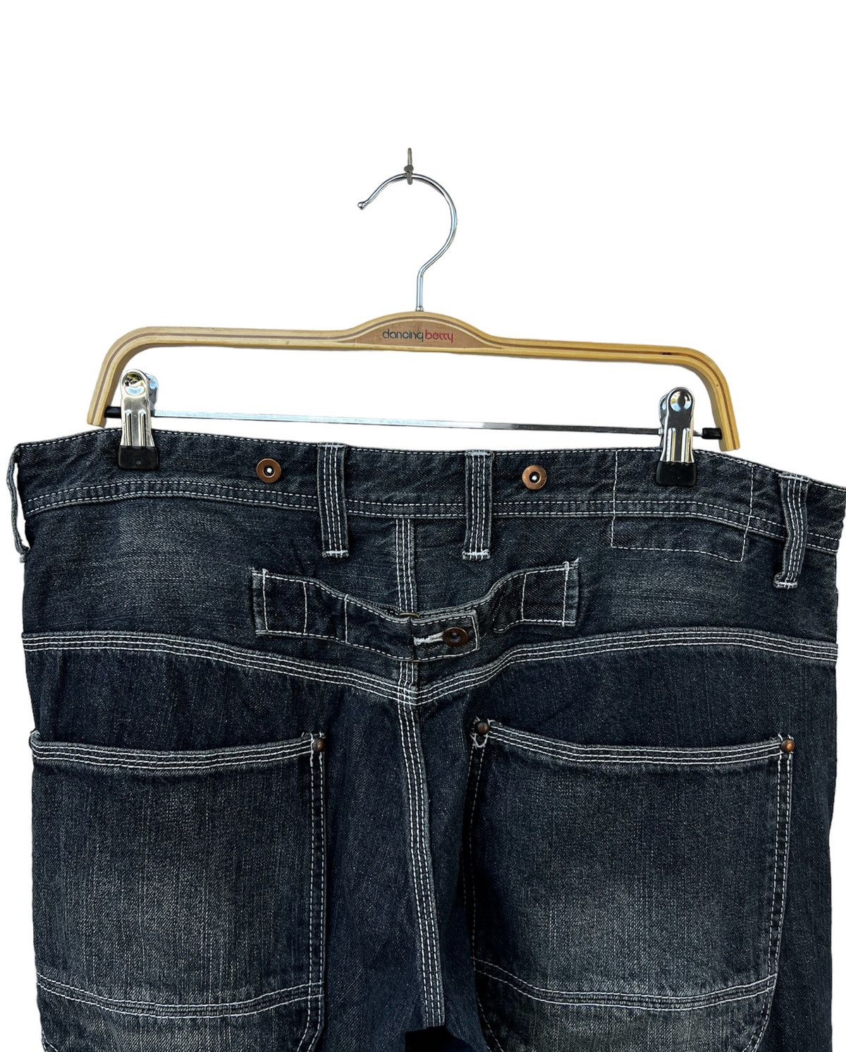 Japanese Brand Carpenter Pants Jeans Free Gate Size US 37 - 14 Thumbnail