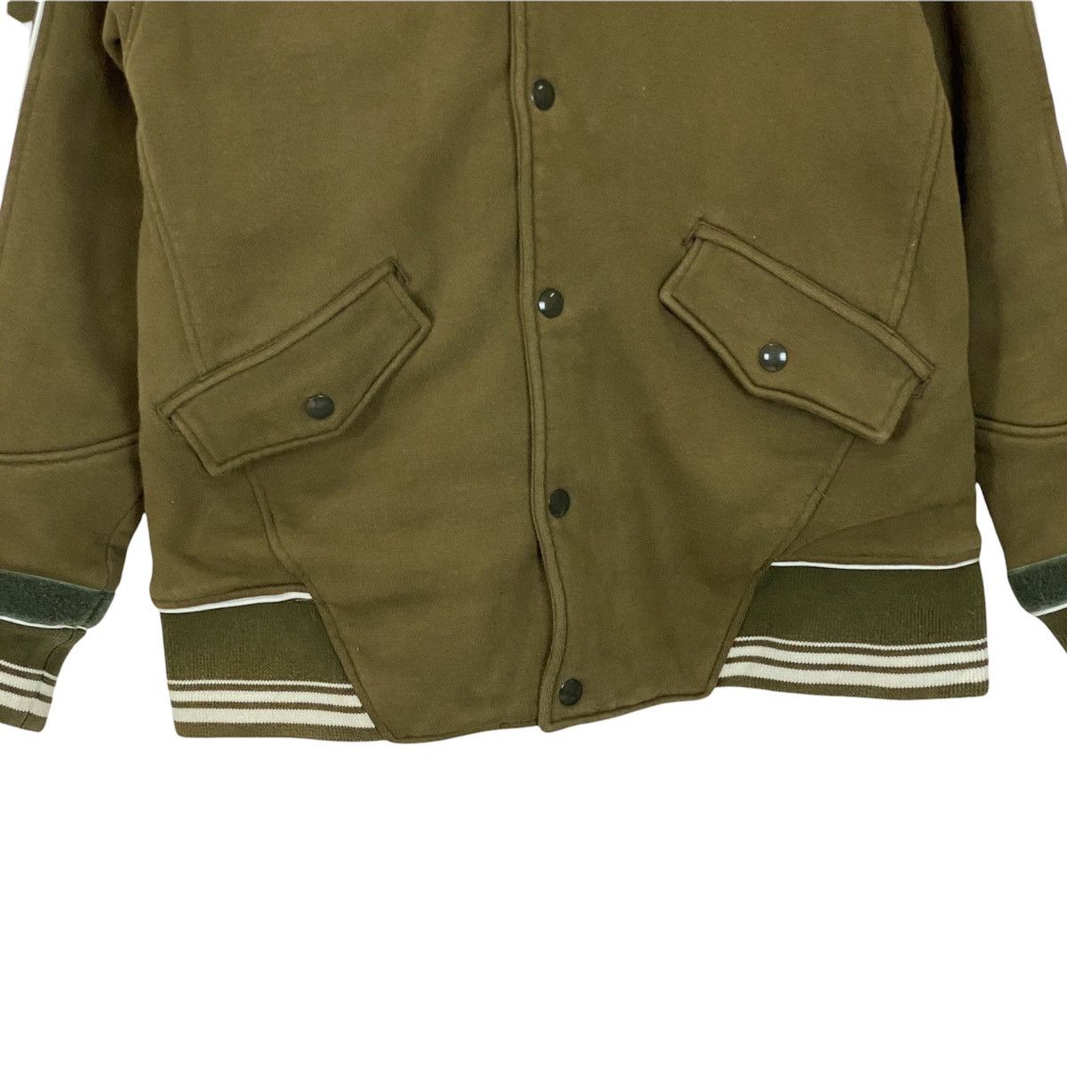 WHIZ LIMITED Whiz How Natural Varsity Jacket Made In Japan Size US S / EU 44-46 / 1 - 5 Thumbnail