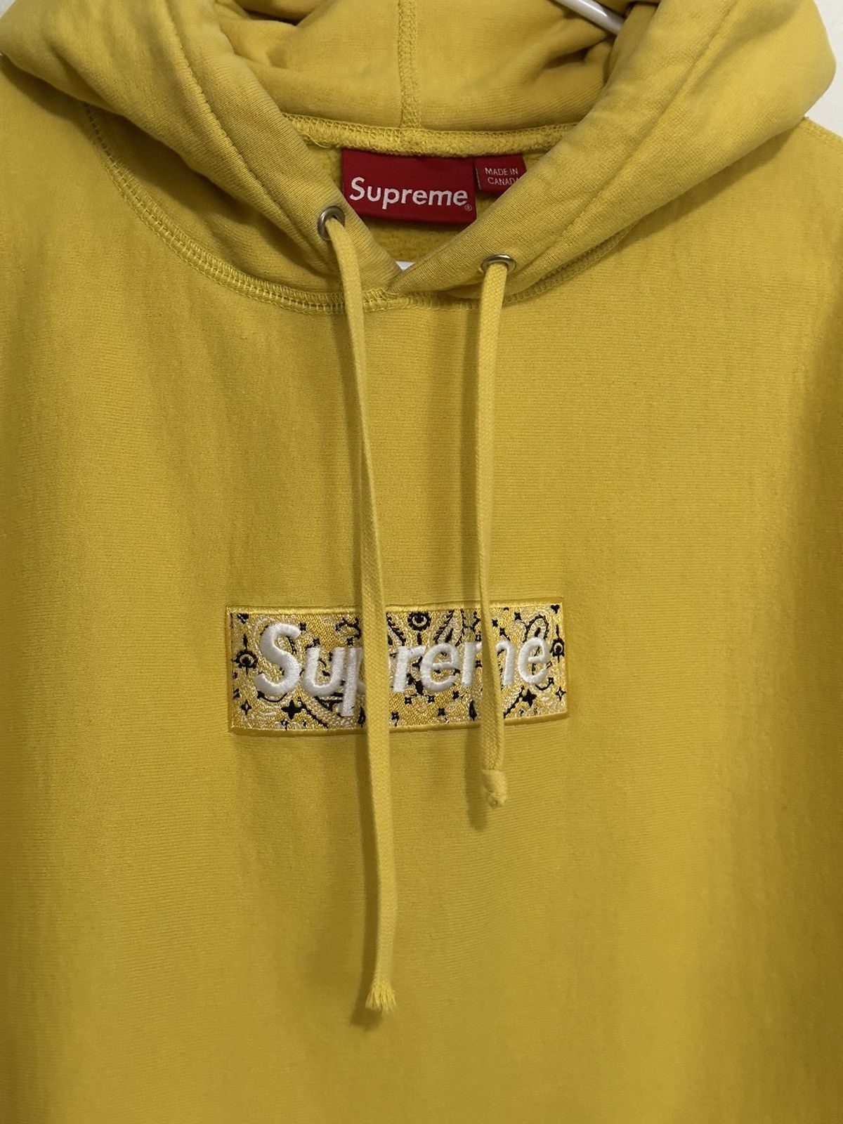 Supreme Supreme Bandana Box Logo Hooded Sweatshirt Size US M / EU 48-50 / 2 - 2 Thumbnail