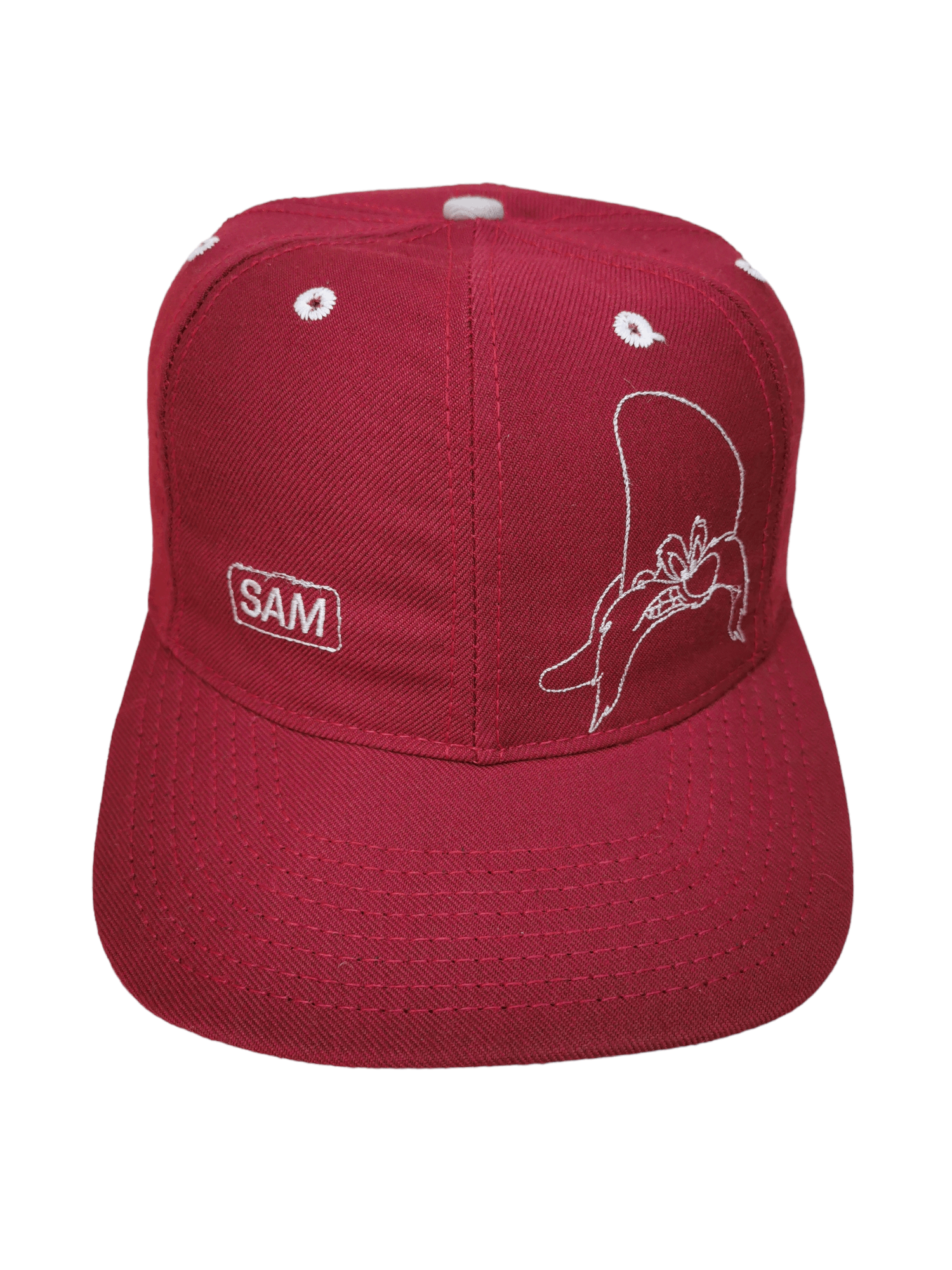 Vintage × Warner Bros VINTAGE 1991 SAM WARNER BROS ACME CLOTHING MADE IN USA HAT Size ONE SIZE - 1 Thumbnail