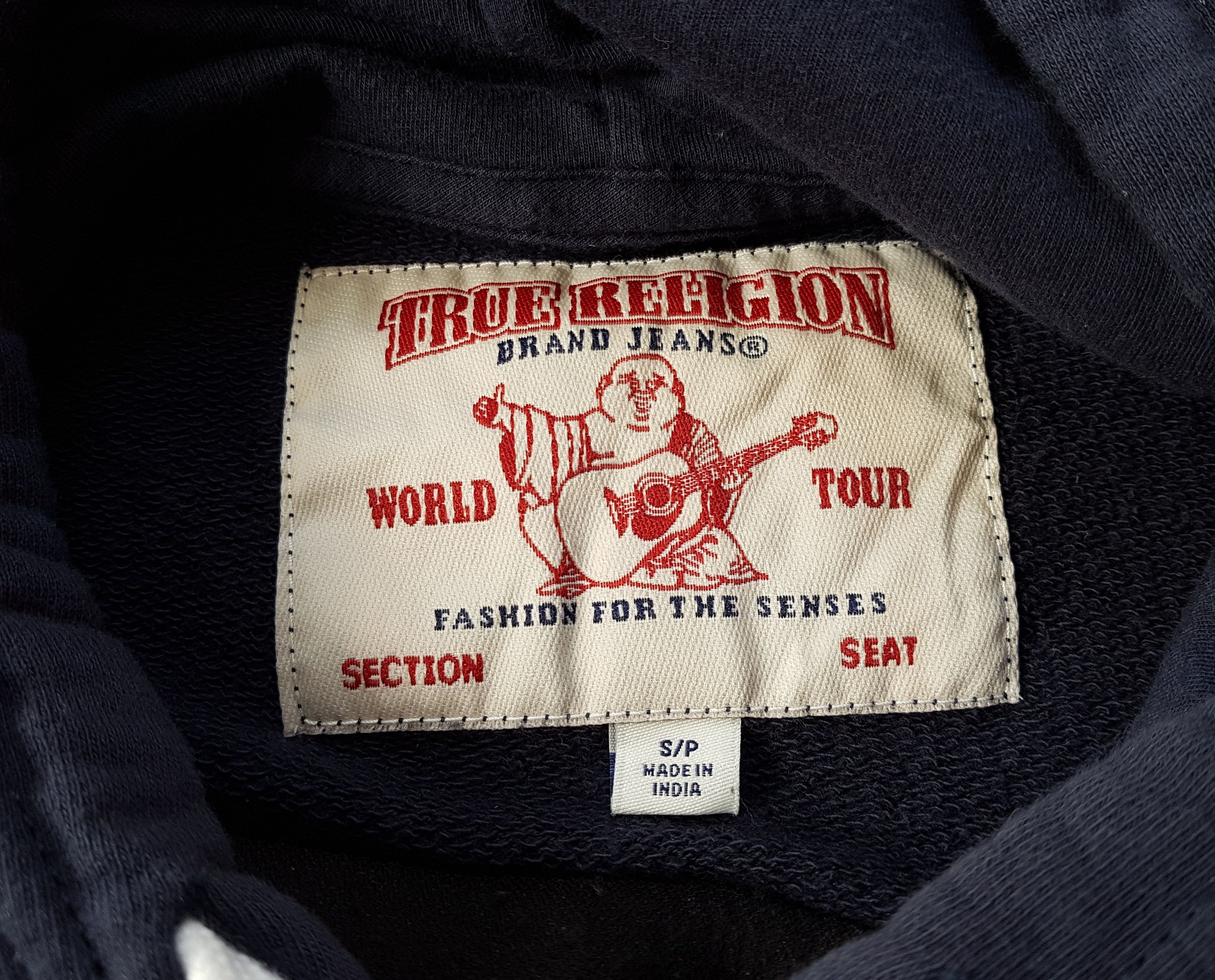 True Religion True Religion Pullover Hoodie Sweatshirt Size US S / EU 44-46 / 1 - 8 Thumbnail