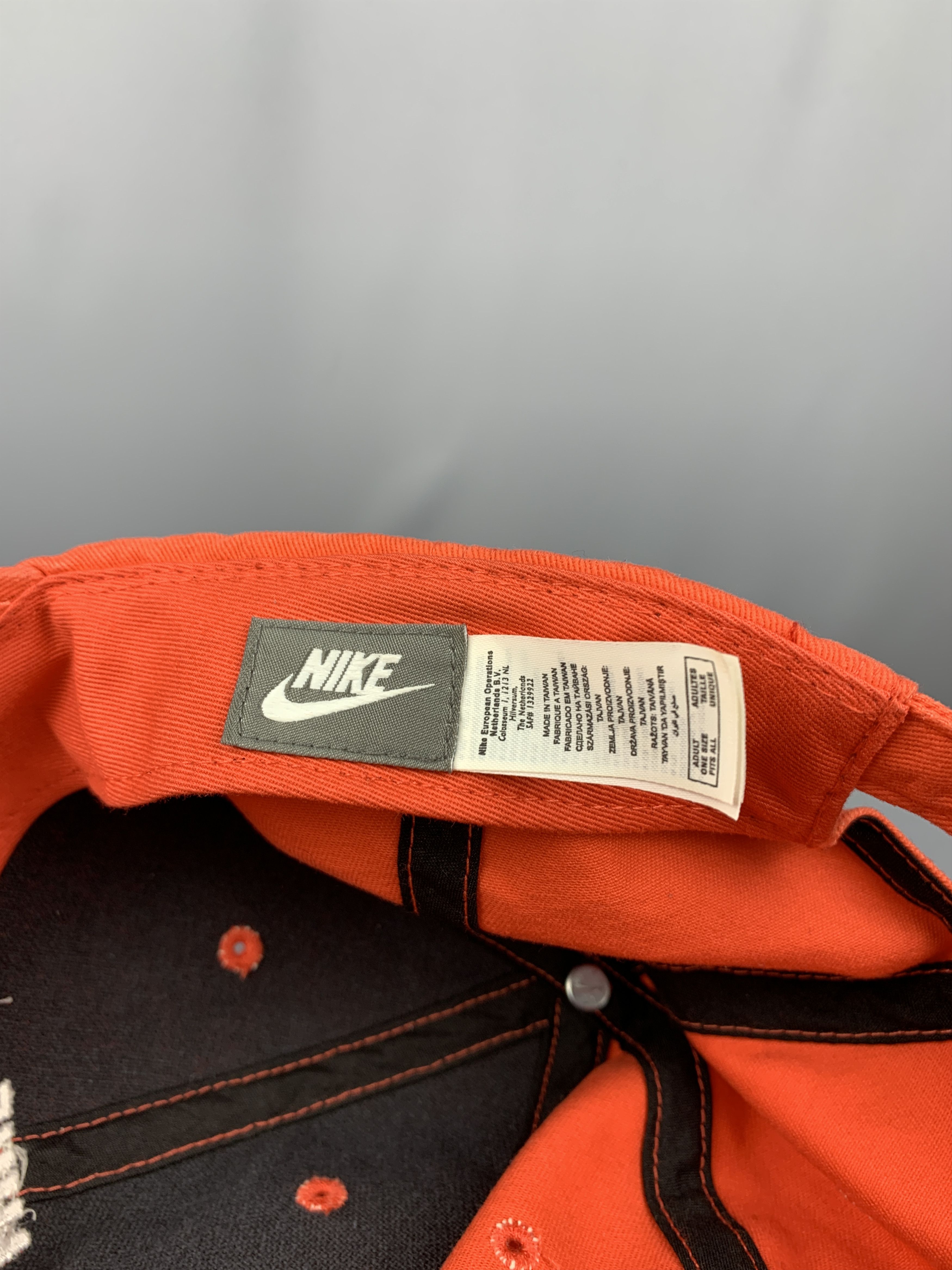 Nike 90s Nike Coral Peach Cap Swoosh Logo Trucker Dad Hat Size ONE SIZE - 5 Thumbnail