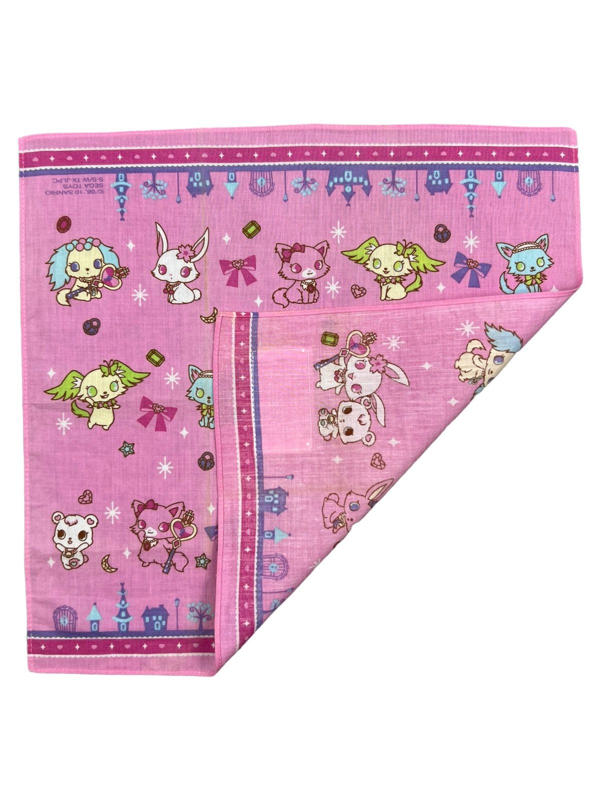 Anime Jewelpet Handkerchief Neckerchief Bandana Pocketsquare Size ONE SIZE - 3 Thumbnail
