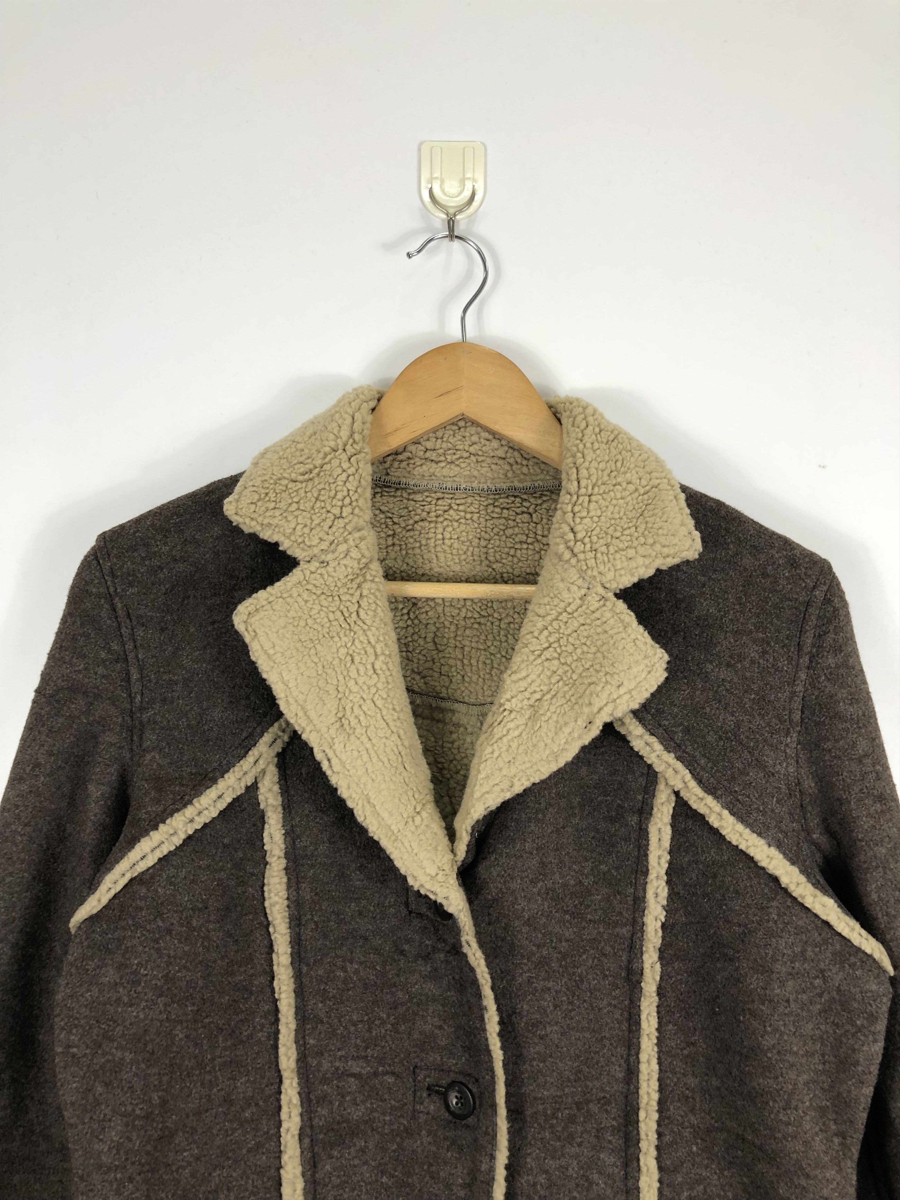 Japanese Brand × Vintage Vintage Japanese Brand Sherpa Jacket Size US M / EU 48-50 / 2 - 3 Thumbnail