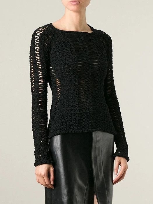 Balmain open-knit sweater Size XS / US 0-2 / IT 36-38 - 8 Thumbnail