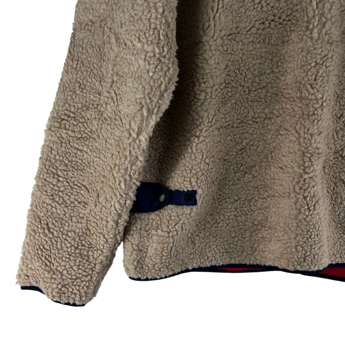 Japanese Brand VINTAGE NEEDLE POINT JAPAN FLEECE SHERPA JACKET Size US M / EU 48-50 / 2 - 8 Thumbnail