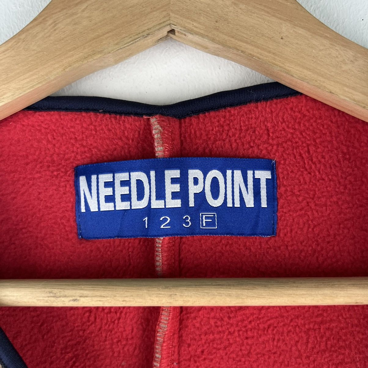 Japanese Brand VINTAGE NEEDLE POINT JAPAN FLEECE SHERPA JACKET Size US M / EU 48-50 / 2 - 10 Thumbnail