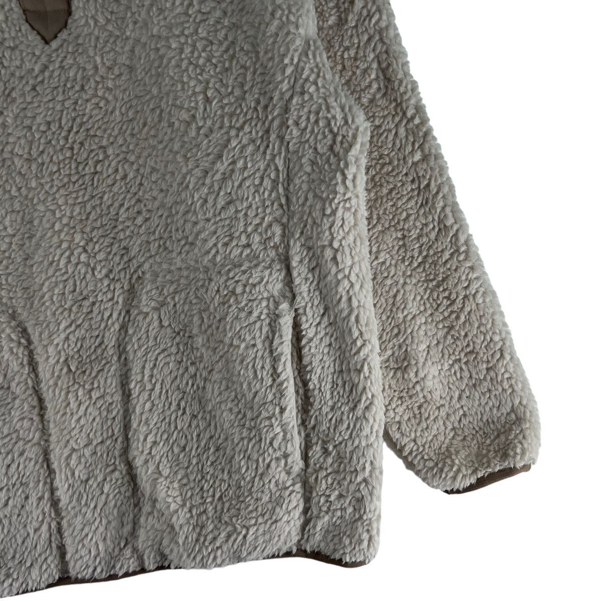 Japanese Brand VINTAGE FLEECE SHERPA JACKET WHITE MOUNTAINEERING JAPAN MADE Size US M / EU 48-50 / 2 - 6 Thumbnail