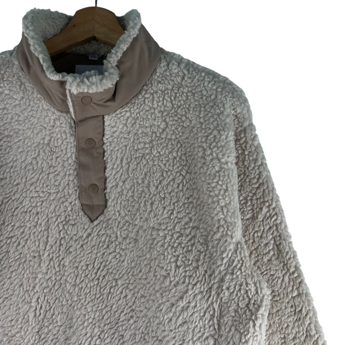 Japanese Brand VINTAGE FLEECE SHERPA JACKET WHITE MOUNTAINEERING JAPAN MADE Size US M / EU 48-50 / 2 - 5 Thumbnail