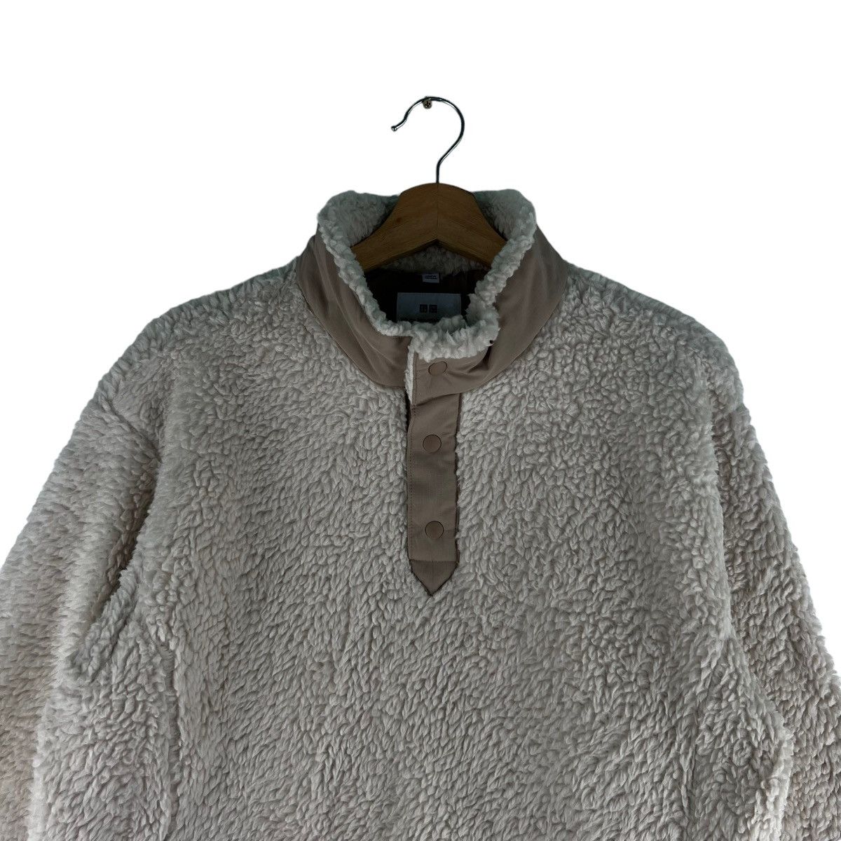 Japanese Brand VINTAGE FLEECE SHERPA JACKET WHITE MOUNTAINEERING JAPAN MADE Size US M / EU 48-50 / 2 - 3 Thumbnail