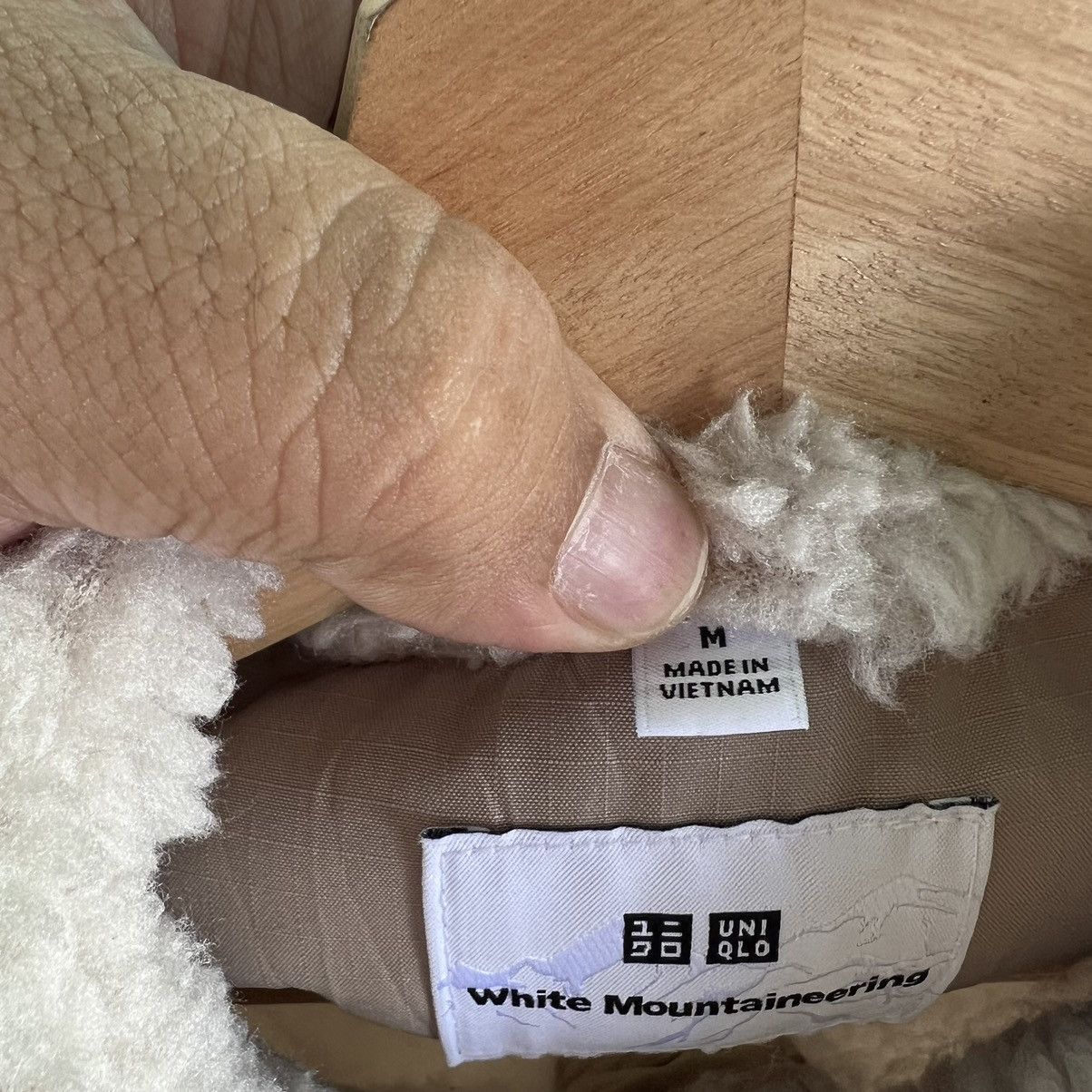 Japanese Brand VINTAGE FLEECE SHERPA JACKET WHITE MOUNTAINEERING JAPAN MADE Size US M / EU 48-50 / 2 - 9 Thumbnail