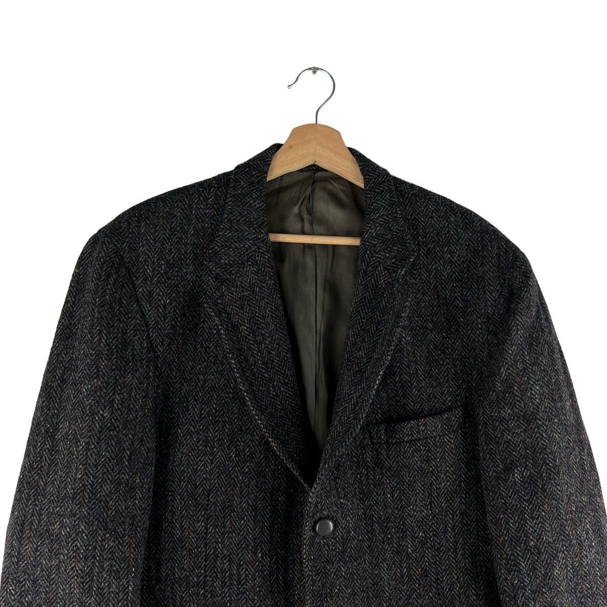 Harris Tweed VINTAGE HARRIS TWEED WOOL JACKET DOUBLE BREAST Size US M / EU 48-50 / 2 - 3 Thumbnail