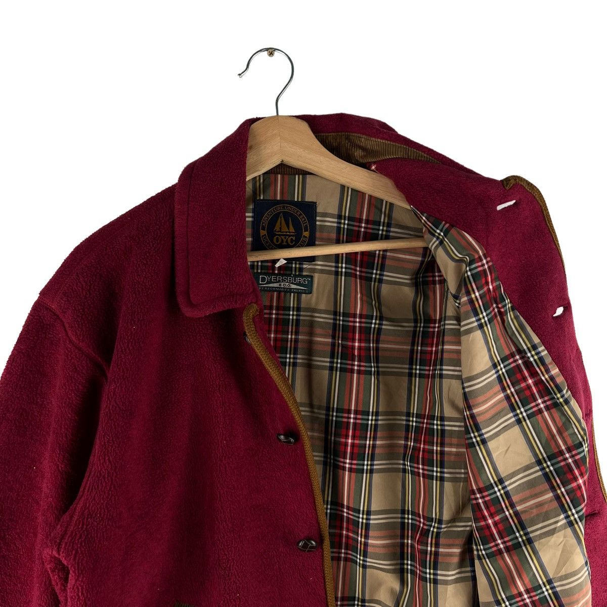 Japanese Brand VINTAGE WOOL JACKET OCEAN YOUTH CLUB BUTTON JACKET Size US M / EU 48-50 / 2 - 5 Thumbnail