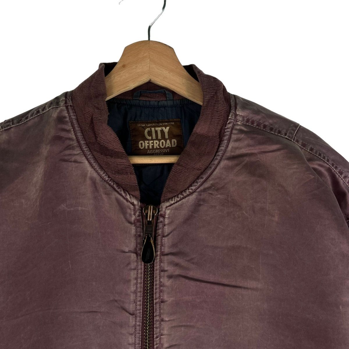 Japanese Brand VINTAGE RIOT RIOT BOMBER JACKET CITY OFFEOAD MILITARY Size US L / EU 52-54 / 3 - 2 Thumbnail