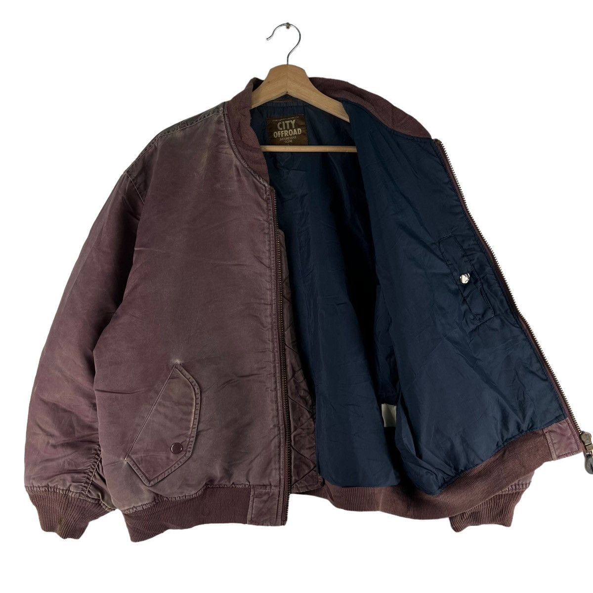 Japanese Brand VINTAGE RIOT RIOT BOMBER JACKET CITY OFFEOAD MILITARY Size US L / EU 52-54 / 3 - 10 Thumbnail