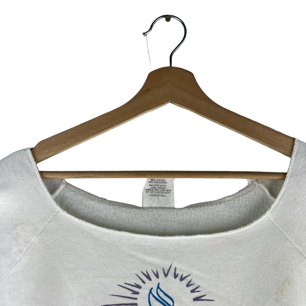 Vintage VINTAGE SWEATSHIRT GYM WEAR BIG LOGO USA MADE Size US L / EU 52-54 / 3 - 3 Thumbnail