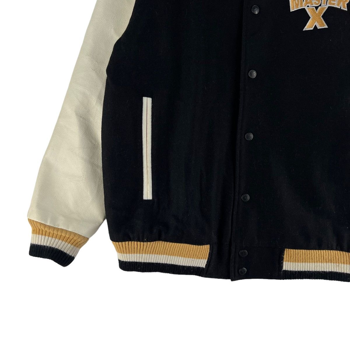 Vintage VINTAGE VARSITY JACKET MASTER X BIG LOGO LEATHER Size US L / EU 52-54 / 3 - 4 Thumbnail