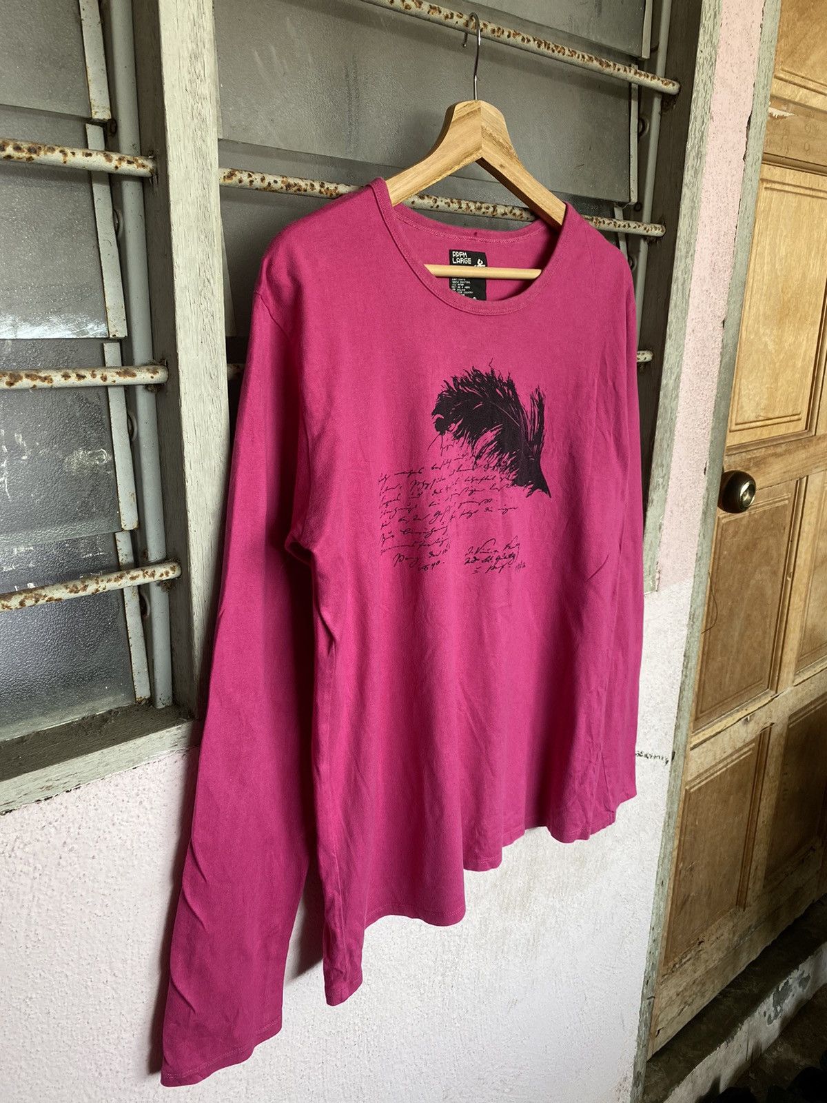 PPFM PPFM poem spellout long sleeve tshirts Size US L / EU 52-54 / 3 - 4 Thumbnail