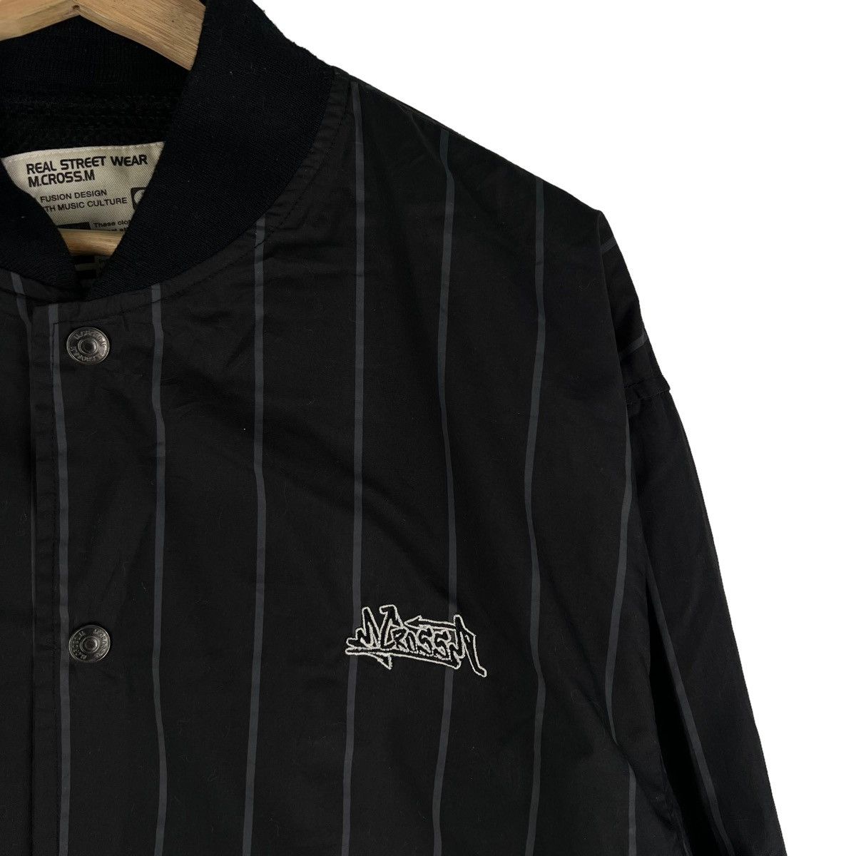Japanese Brand VINTAGE HIKORY CHORE BOMBER JACKET UNDERGROUND ISSEY MIYAKE Size US M / EU 48-50 / 2 - 6 Thumbnail