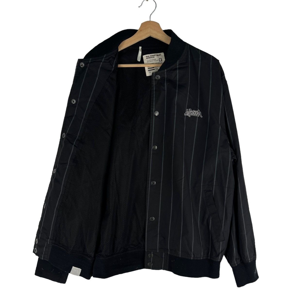 Japanese Brand VINTAGE HIKORY CHORE BOMBER JACKET UNDERGROUND ISSEY MIYAKE Size US M / EU 48-50 / 2 - 7 Thumbnail