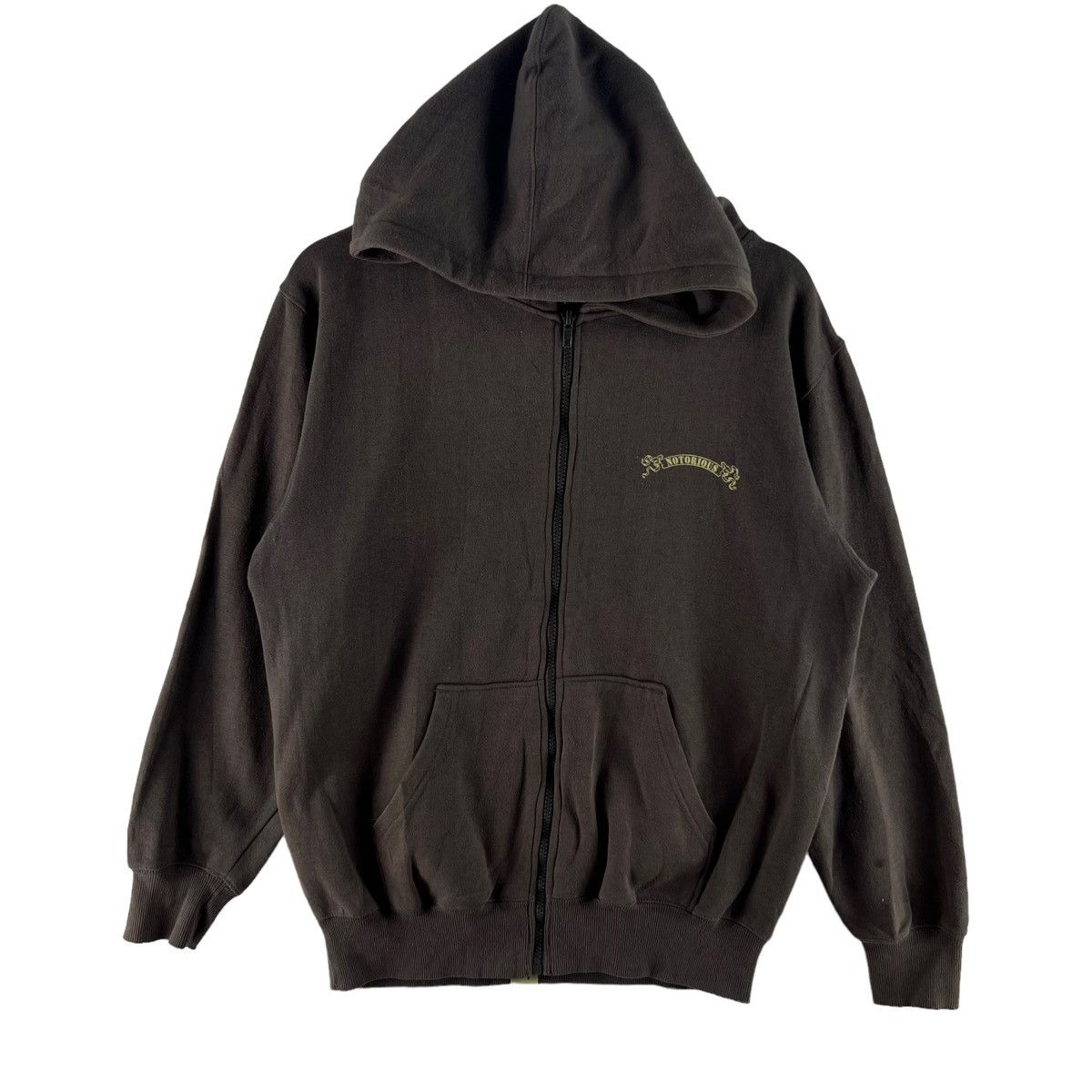 Japanese Brand VINTAGE RARE HOODIE BIG LOGO NOTORIOUS CHROME HEARTS DESIGN Size US M / EU 48-50 / 2 - 2 Thumbnail
