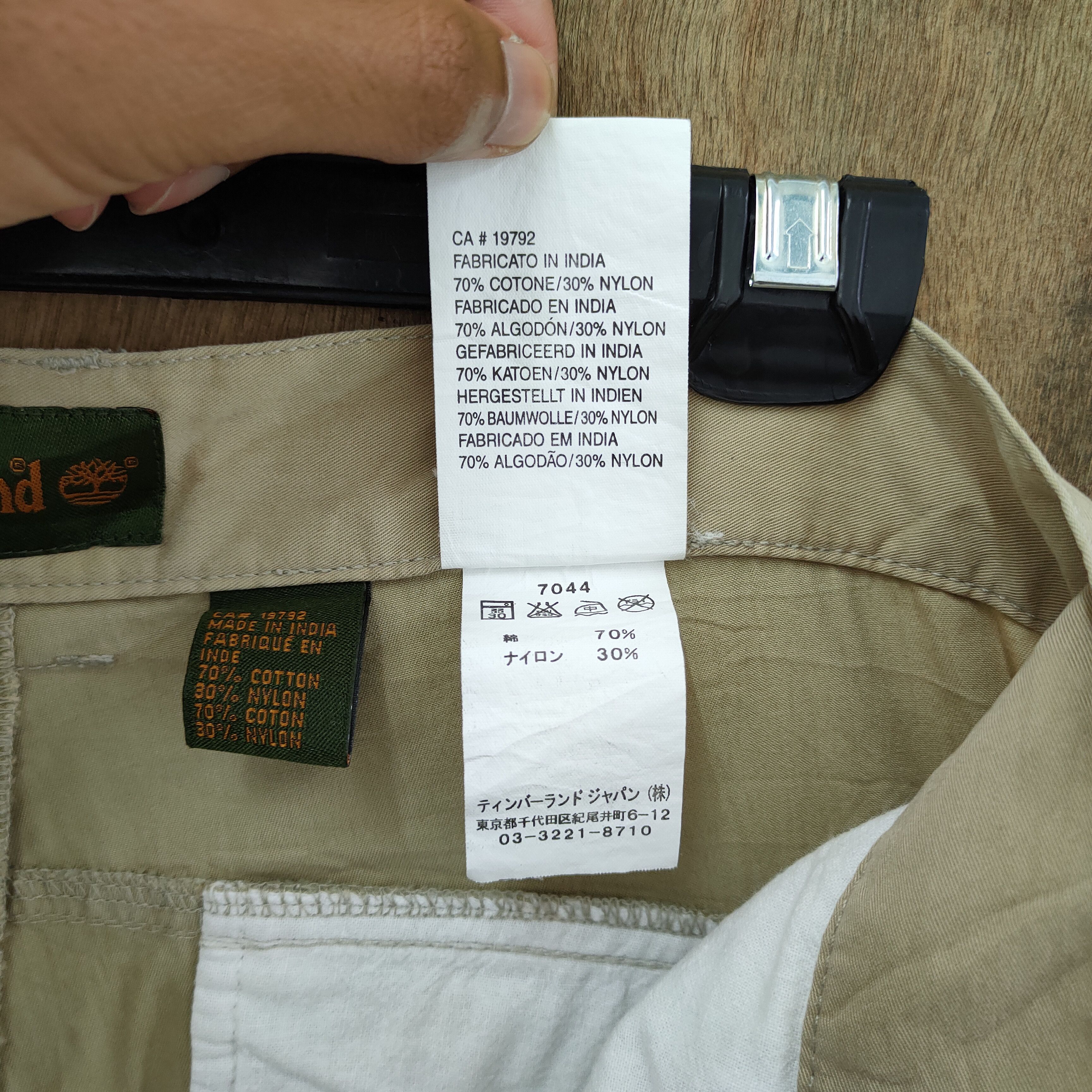 Timberland VINTAGE TIMBERLAND BAGGY CARGO PANTS 9 POCKET Size US 30 / EU 46 - 12 Thumbnail