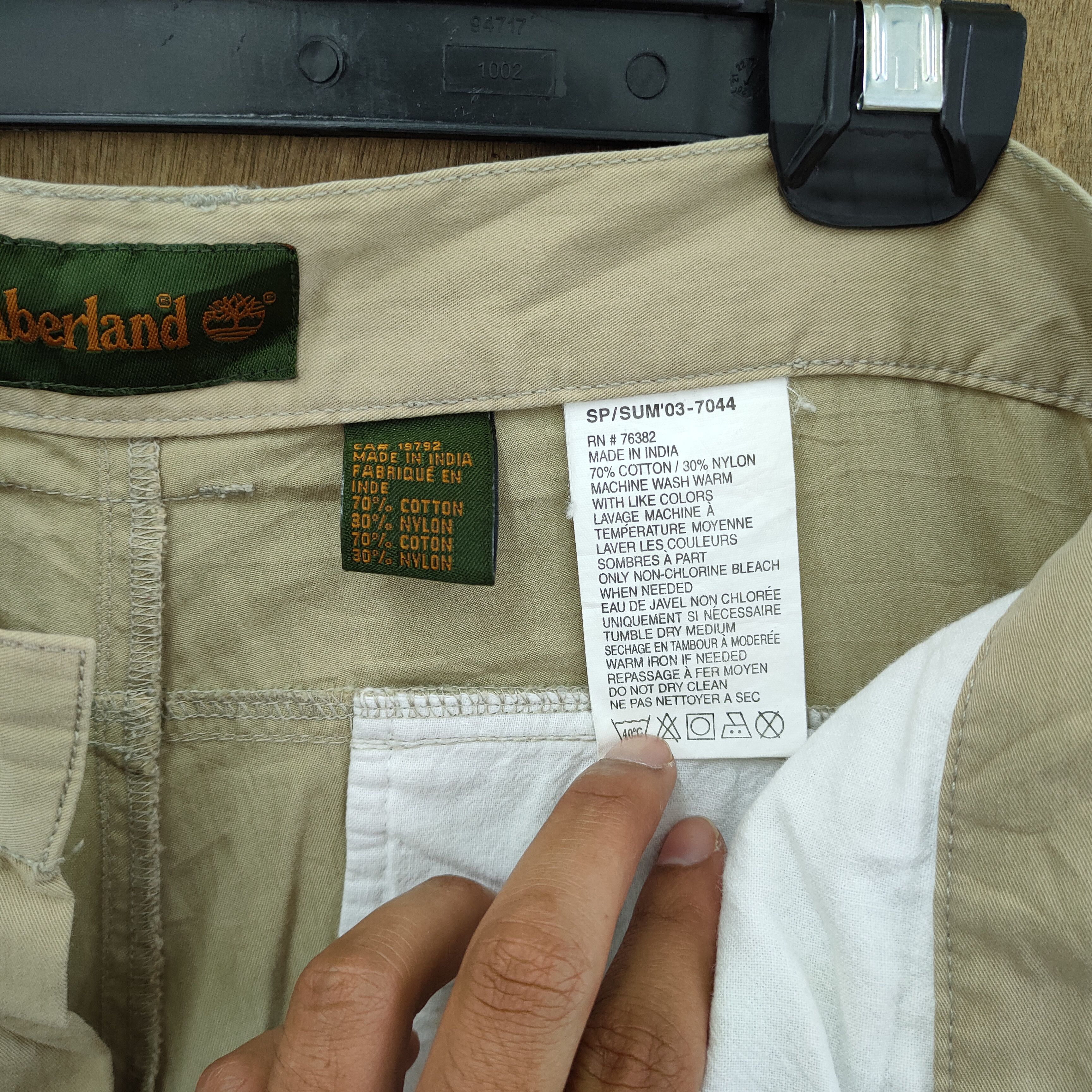 Timberland VINTAGE TIMBERLAND BAGGY CARGO PANTS 9 POCKET Size US 30 / EU 46 - 11 Thumbnail