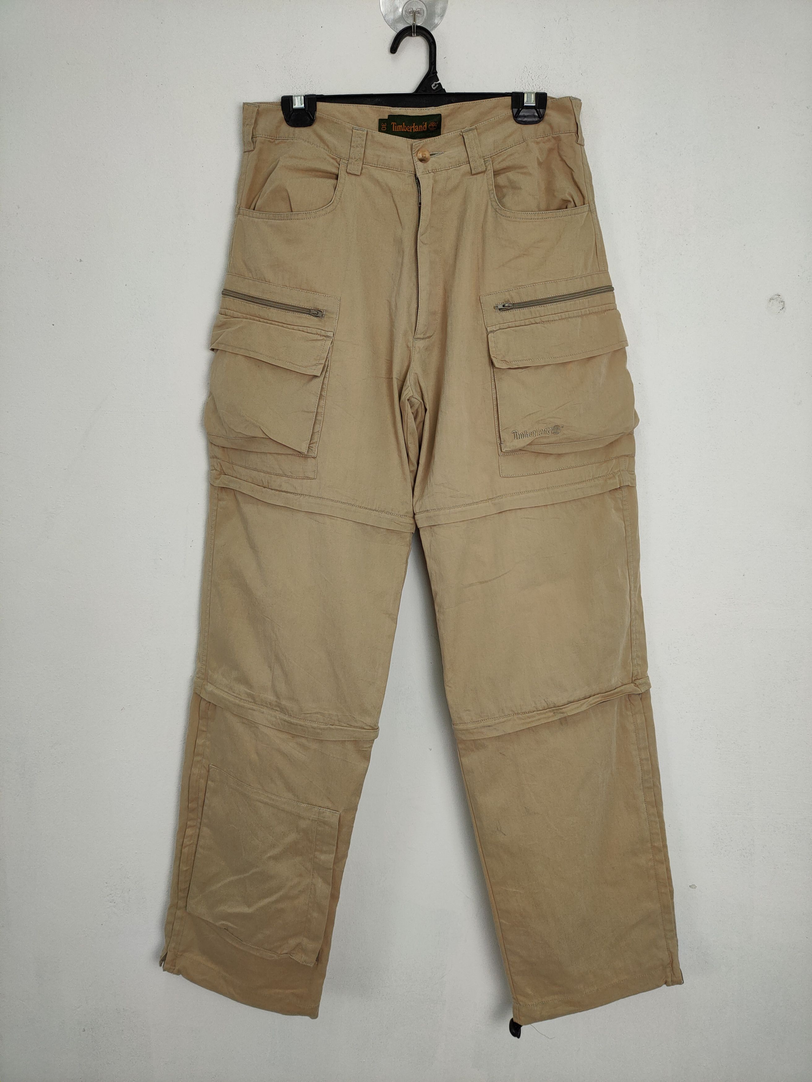 Timberland VINTAGE TIMBERLAND BAGGY CARGO PANTS 9 POCKET Size US 30 / EU 46 - 1 Thumbnail
