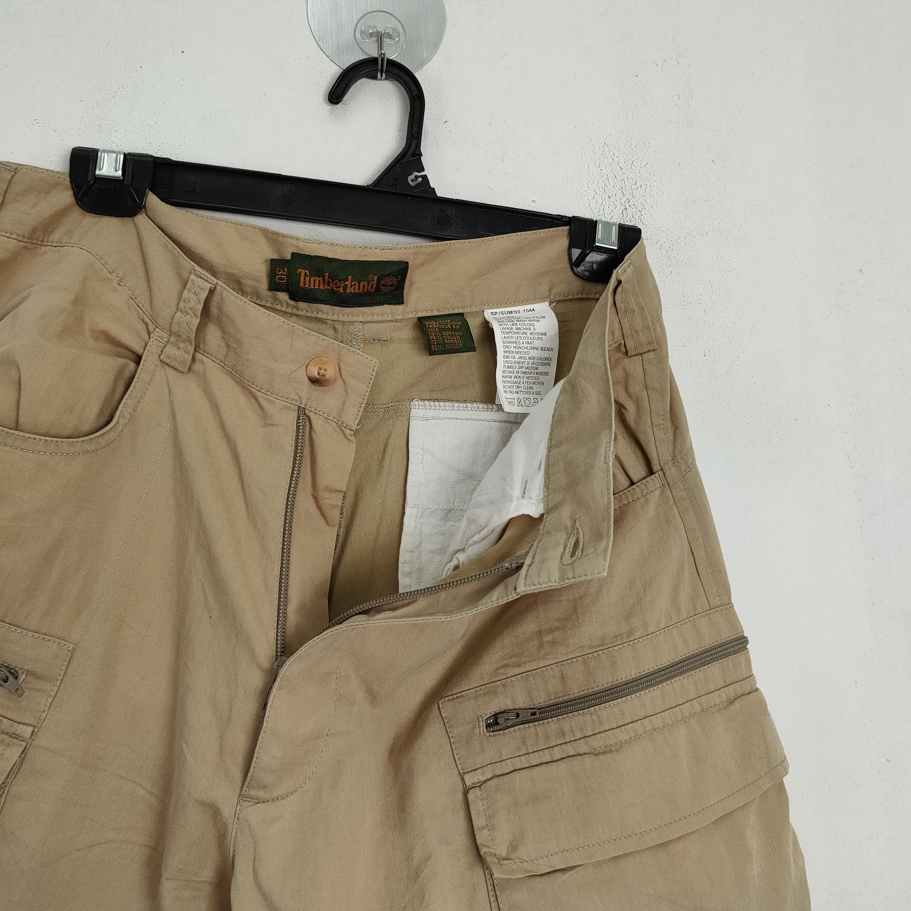 Timberland VINTAGE TIMBERLAND BAGGY CARGO PANTS 9 POCKET Size US 30 / EU 46 - 5 Thumbnail