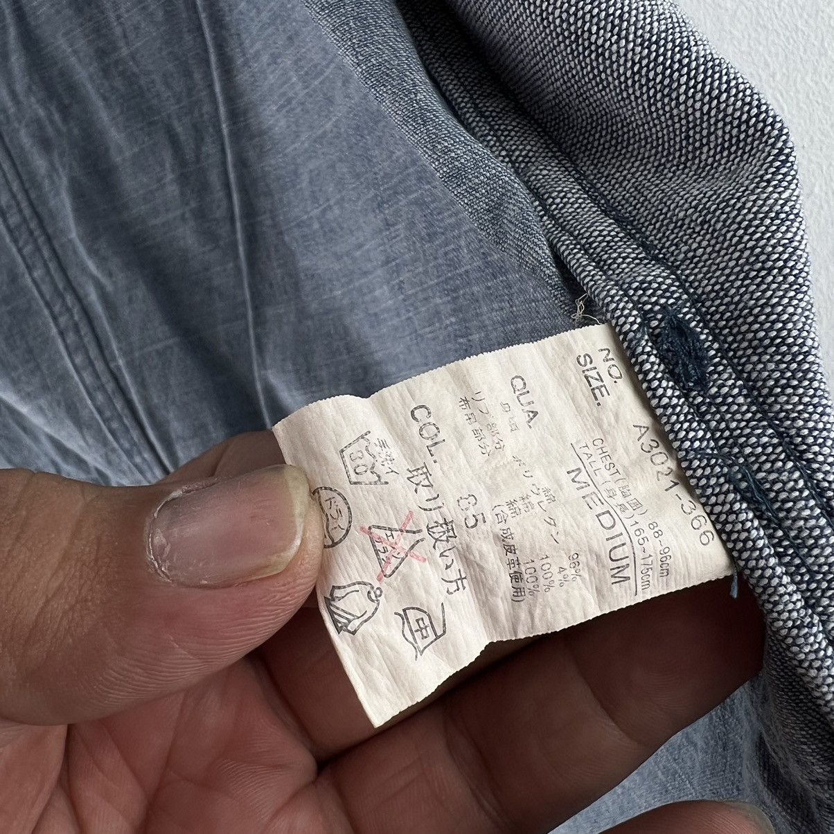 Indigo VINTAGE VEST M2SQUARED INSPECTOR DESIGN DENIM ISSEY MIYAKE Size US M / EU 48-50 / 2 - 10 Thumbnail