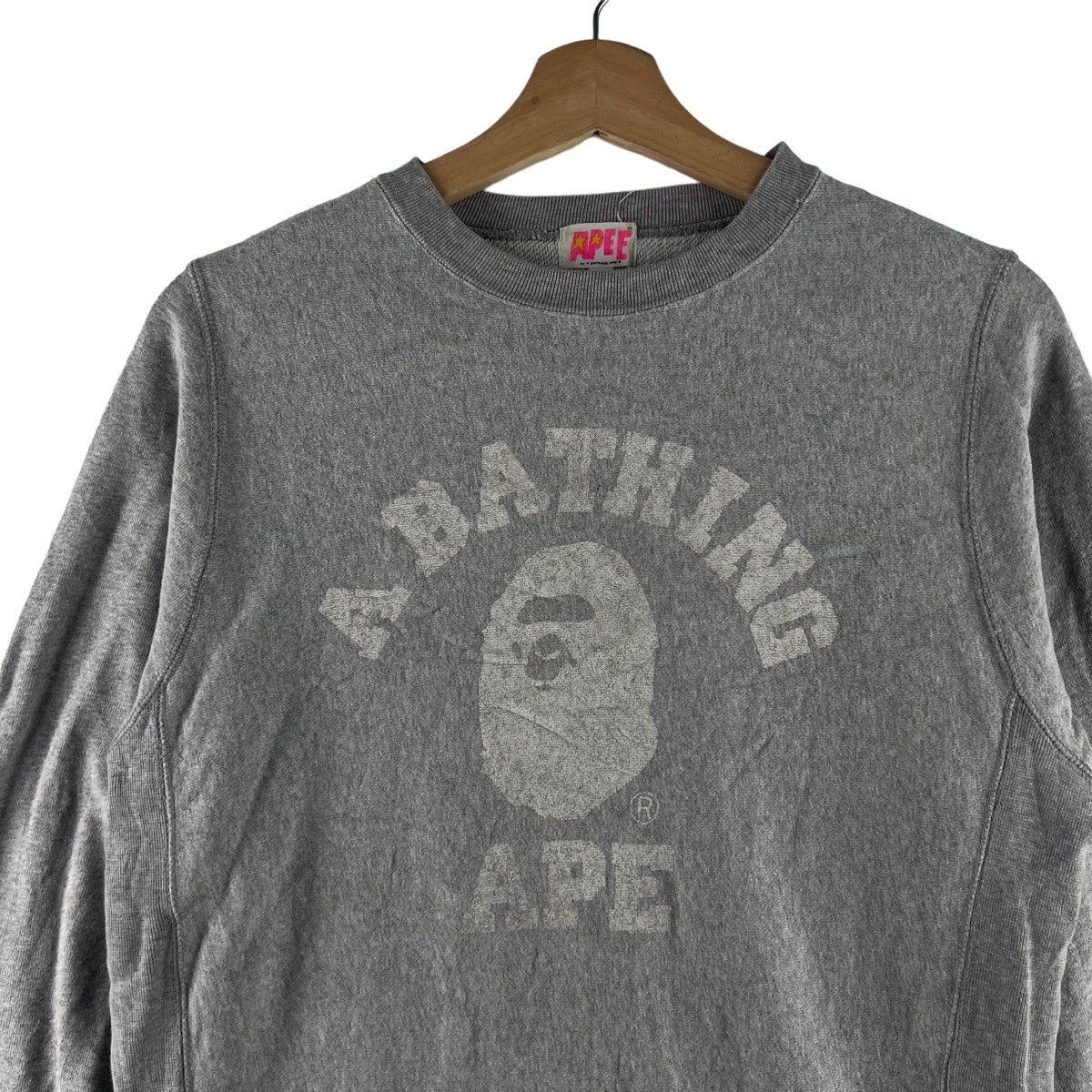 Bape COLLEGE CREWNECK Size M / US 6-8 / IT 42-44 - 5 Thumbnail