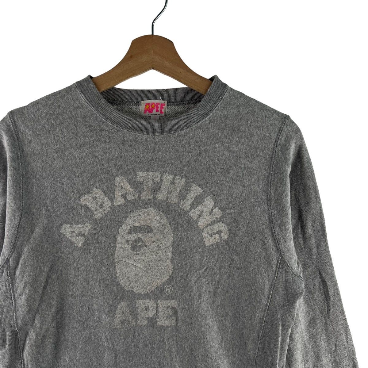 Bape COLLEGE CREWNECK Size M / US 6-8 / IT 42-44 - 3 Thumbnail