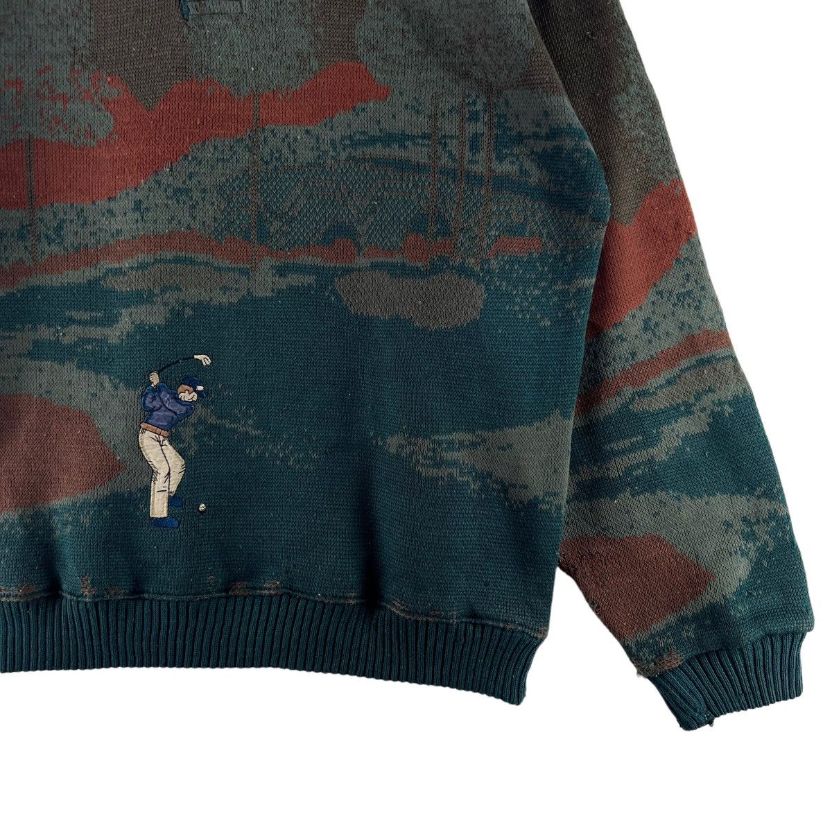 Japanese Brand VINTAGE COLLAR SWEATSHIRT BIG LOGO RARE DESIGN OVERPRINT Size US M / EU 48-50 / 2 - 4 Thumbnail