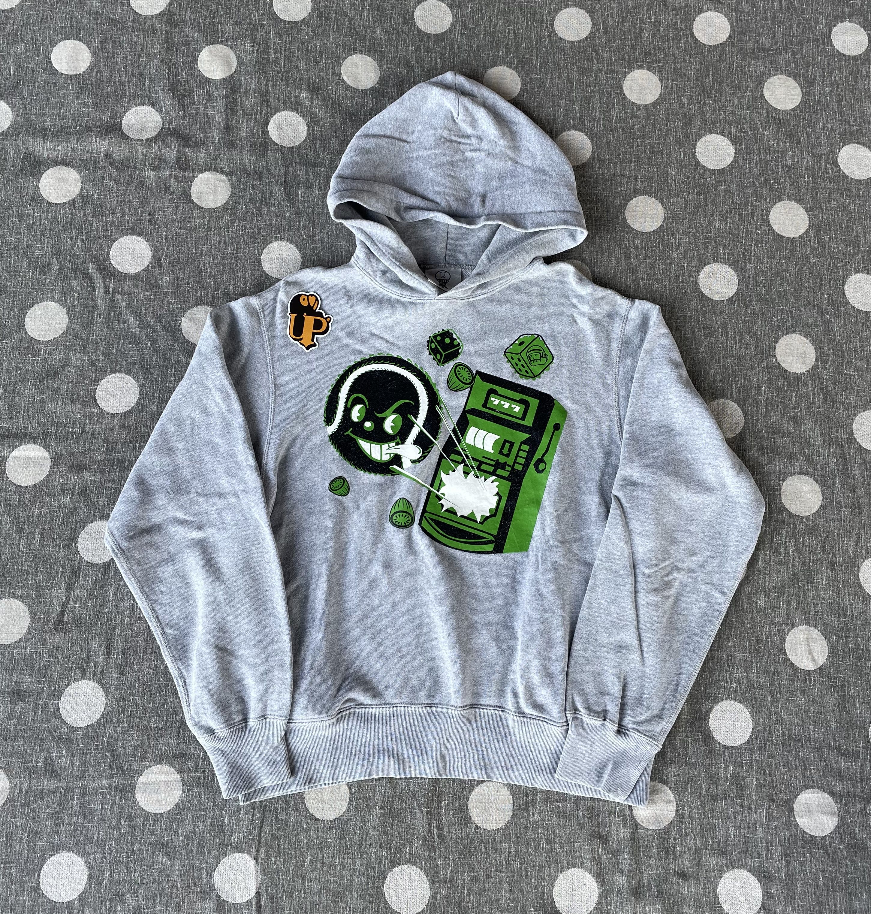 Pre-owned Billionaire Boys Club X Icecream Og Bbc Ice Cream Pullover Hoodie In Grey