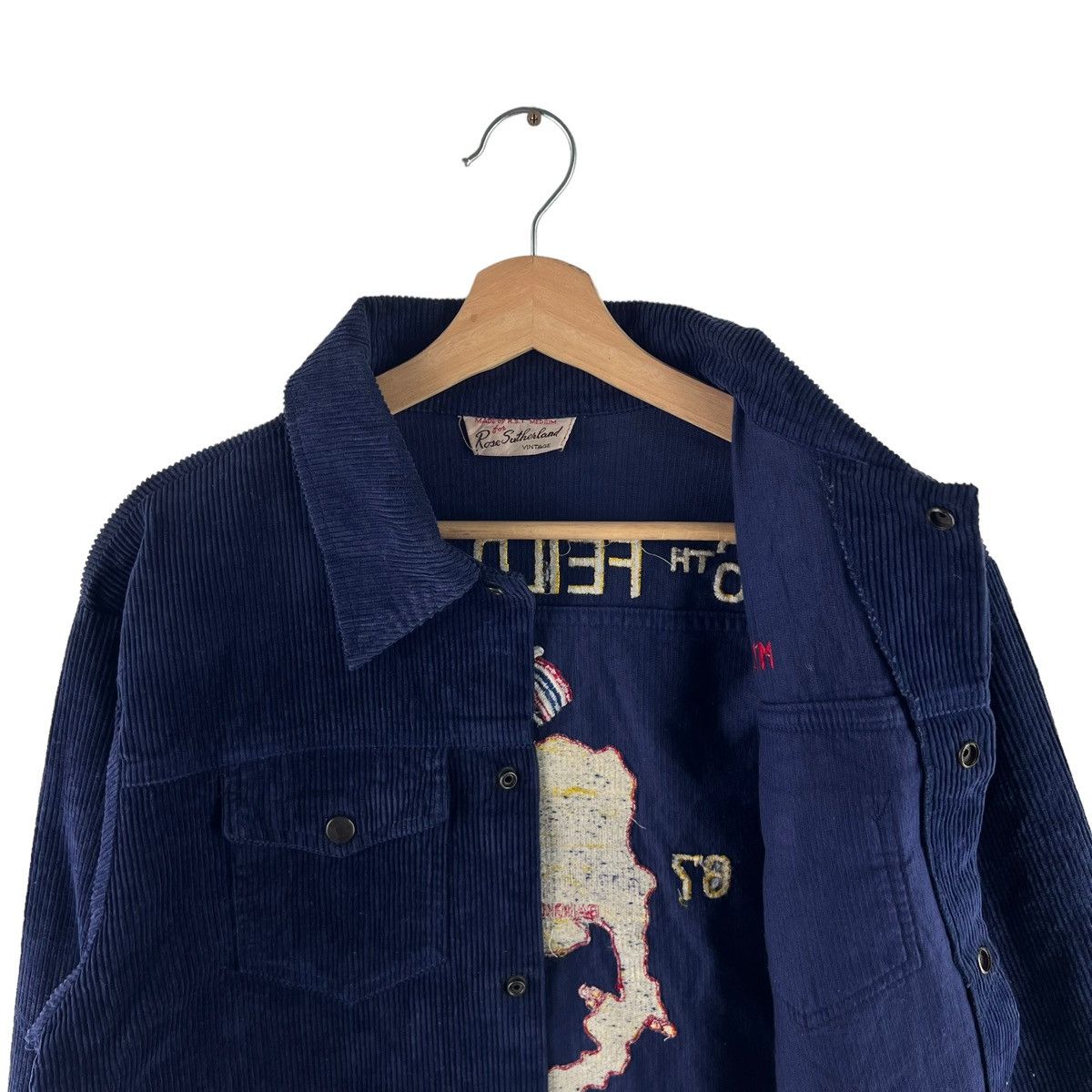 Vintage VINTAGE 70s ROSE SOTHERLAND PLANED BY HOUSTAN TRUCKER JACKET Size US M / EU 48-50 / 2 - 10 Thumbnail