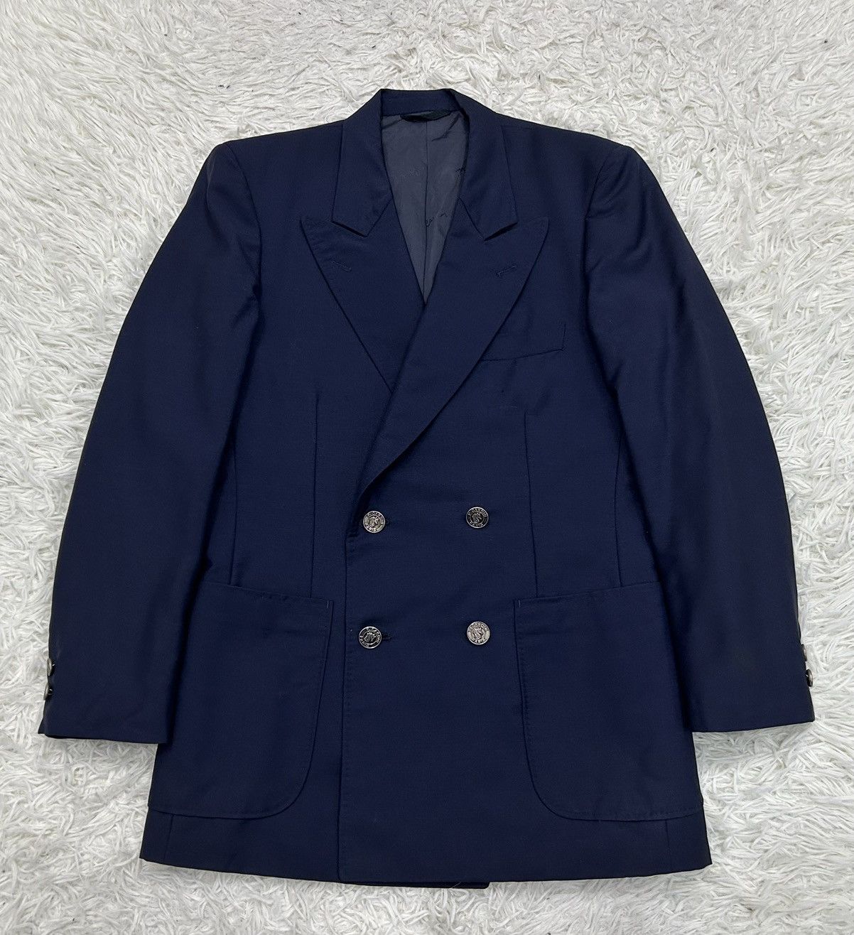 Pierre Cardin Vintage Double Breasted Pierre Cardin Blazer Jacket Size 36S - 2 Thumbnail
