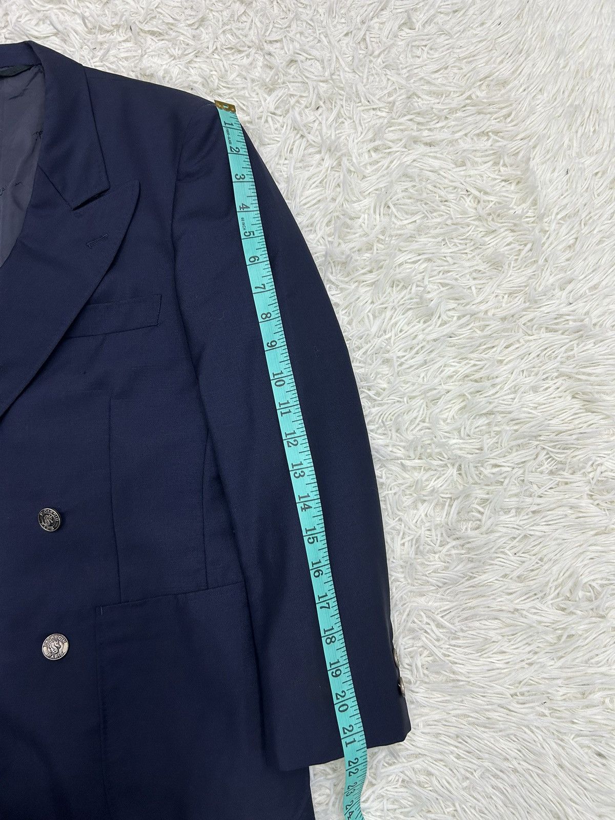 Pierre Cardin Vintage Double Breasted Pierre Cardin Blazer Jacket Size 36S - 16 Thumbnail
